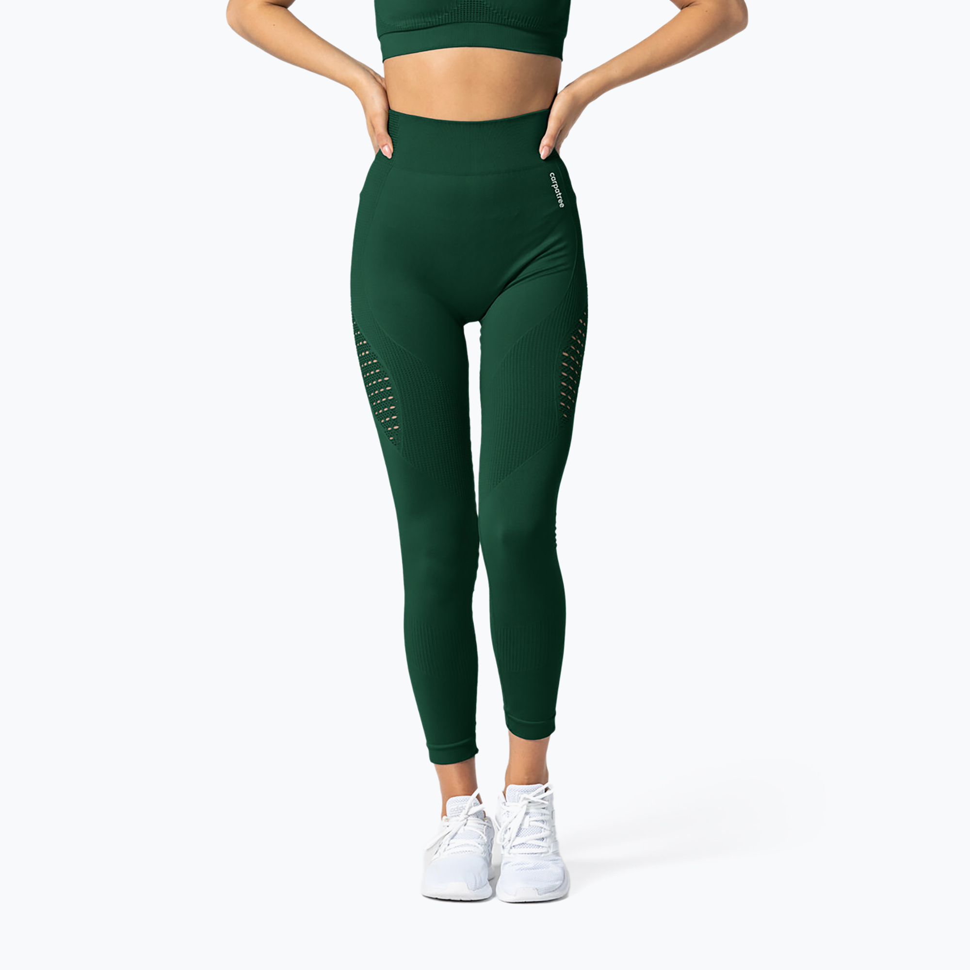 Legginsy damskie Carpatree Phase Seamless bottle green | WYSYŁKA W 24H | 30 DNI NA ZWROT