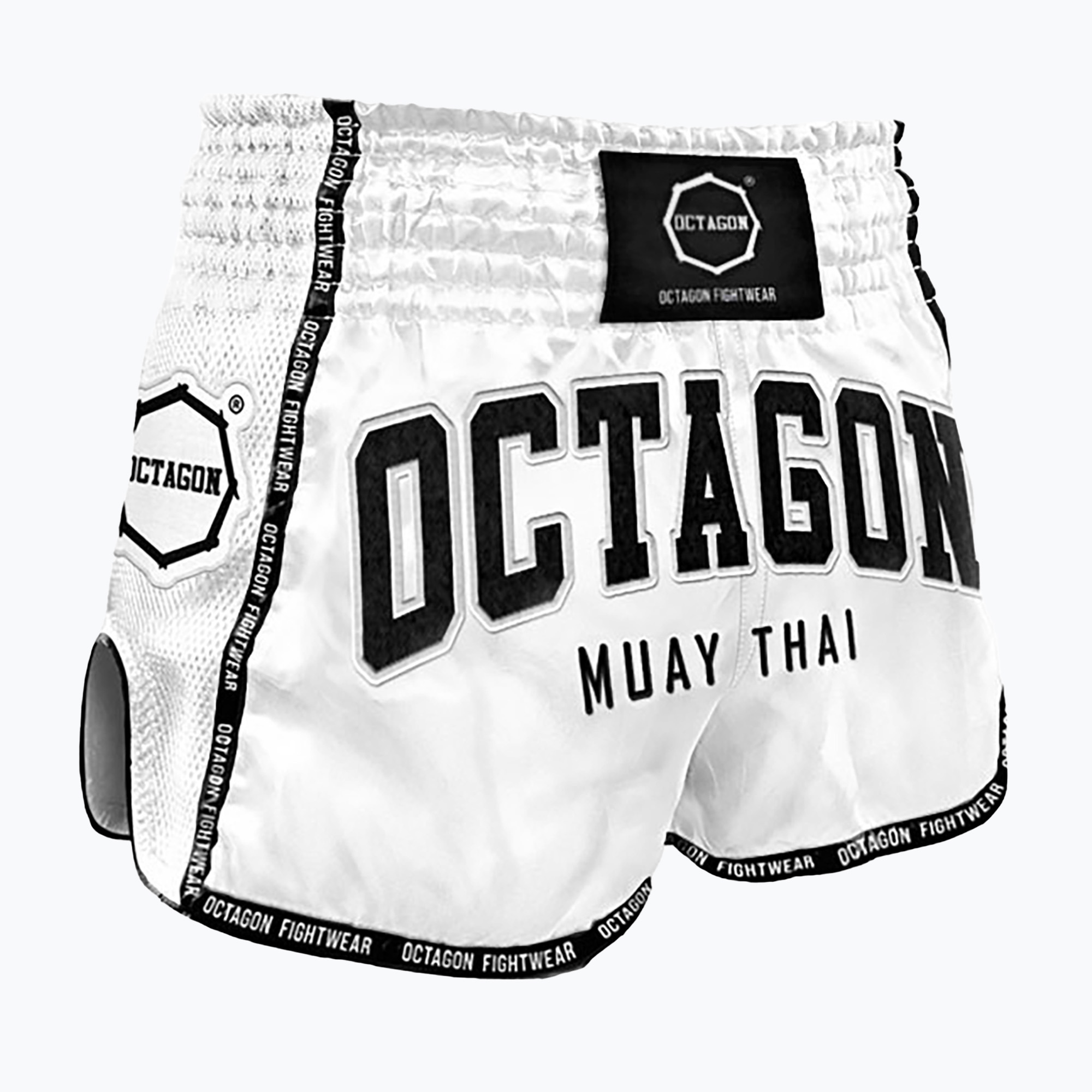Spodenki treningowe męskie Octagon Muay Thai white | WYSYŁKA W 24H | 30 DNI NA ZWROT