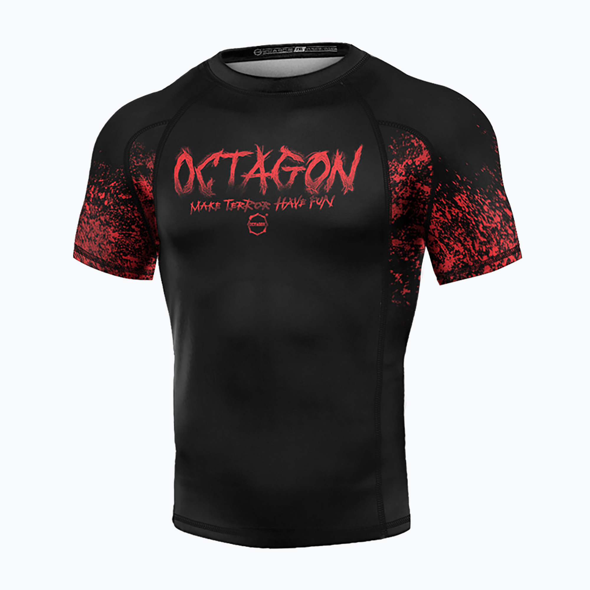 Rashguard męski Octagon Premium Make Terror Have Fun black/multicolor 