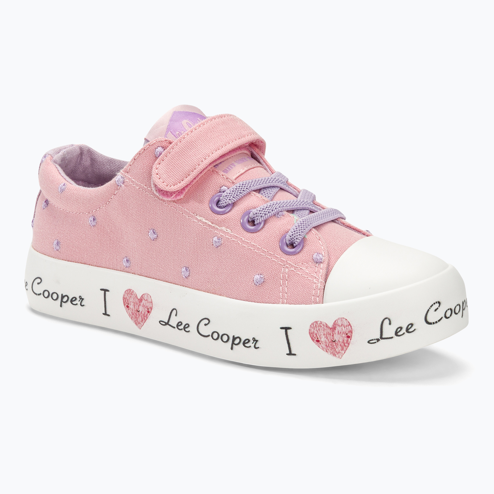 Trampki dziecięce Lee Cooper LCW-24-02-2160 pink | WYSYŁKA W 24H | 30 DNI NA ZWROT