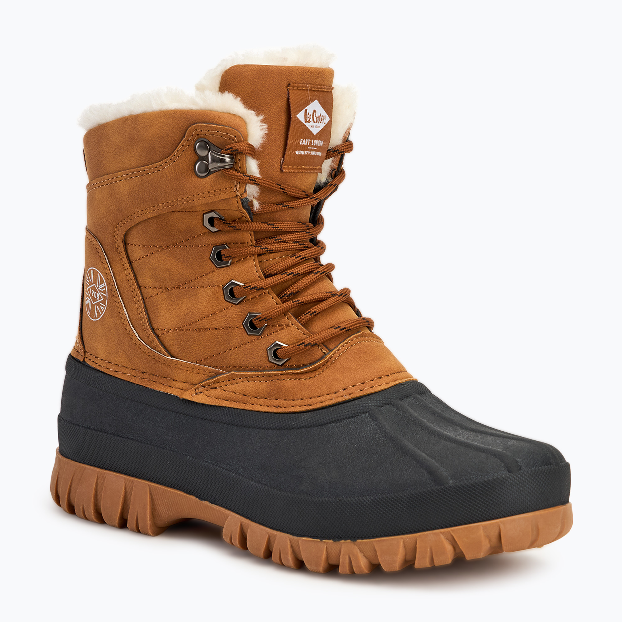 Śniegowce damskie Lee Cooper LCJ-24-44-2869L camel | WYSYŁKA W 24H | 30 DNI NA ZWROT