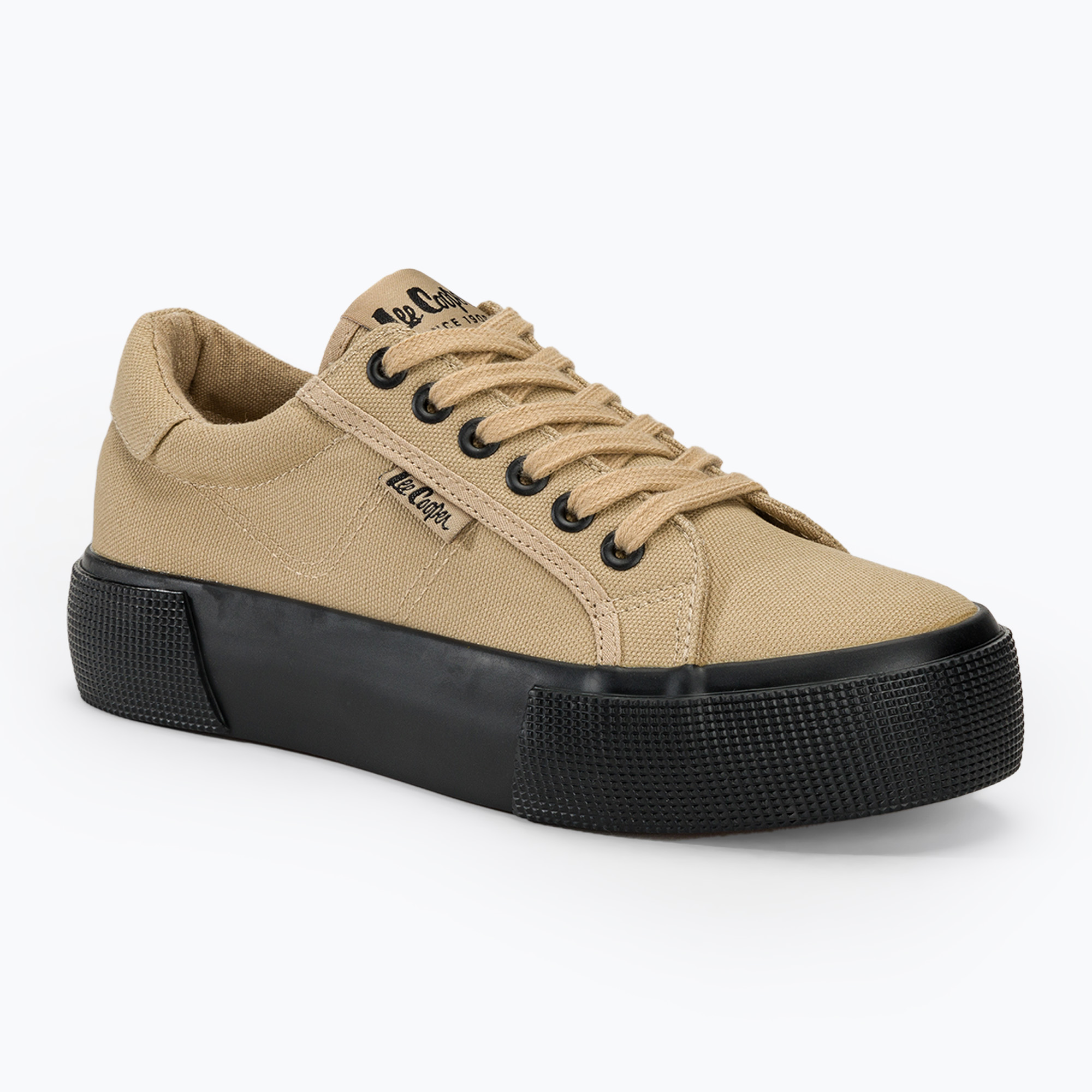 Trampki damskie Lee Cooper LCW-24-31-2721 beige | WYSYŁKA W 24H | 30 DNI NA ZWROT