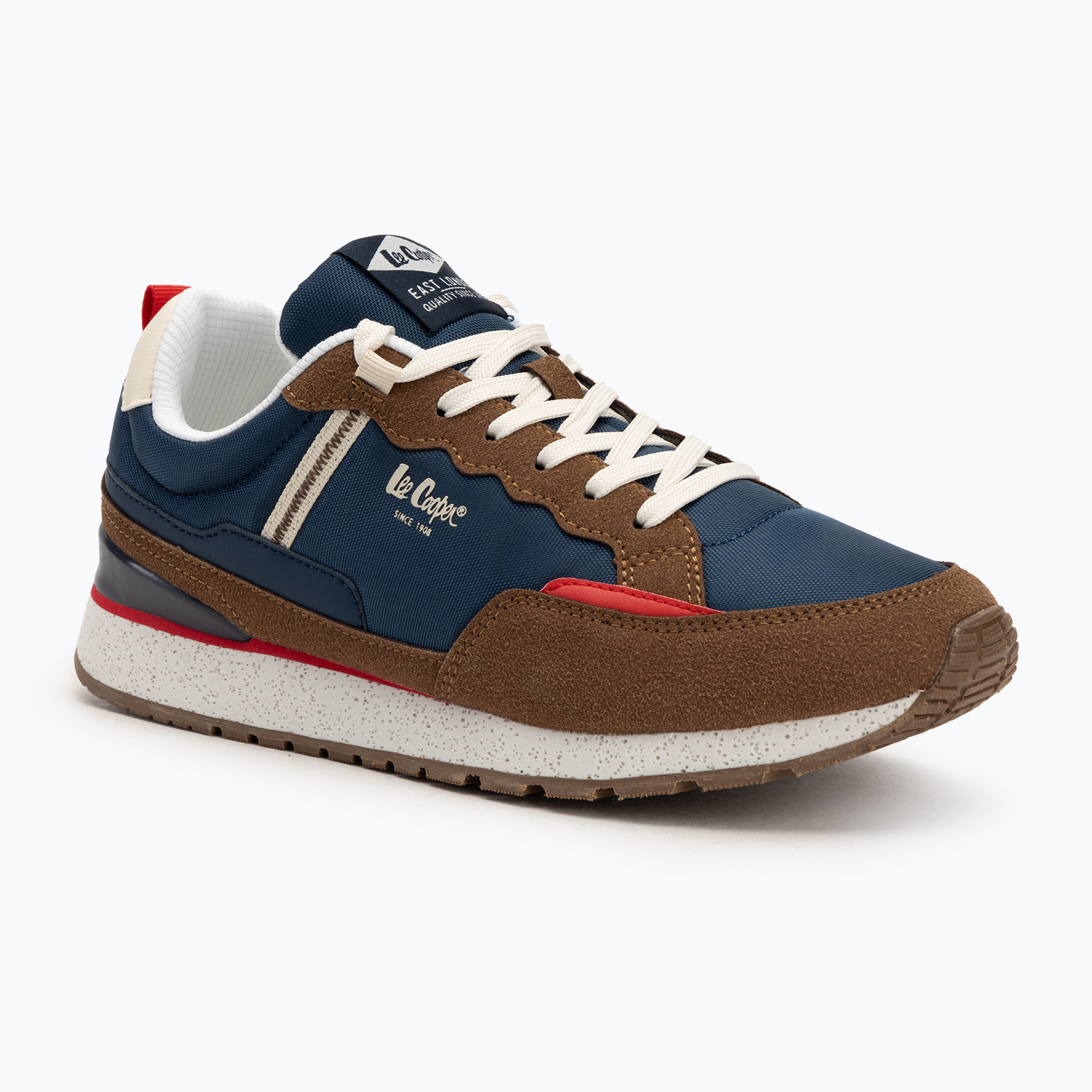 Buty męskie Lee Cooper LCW-25-03-3382MA brown/navy | WYSYŁKA W 24H | 30 DNI NA ZWROT