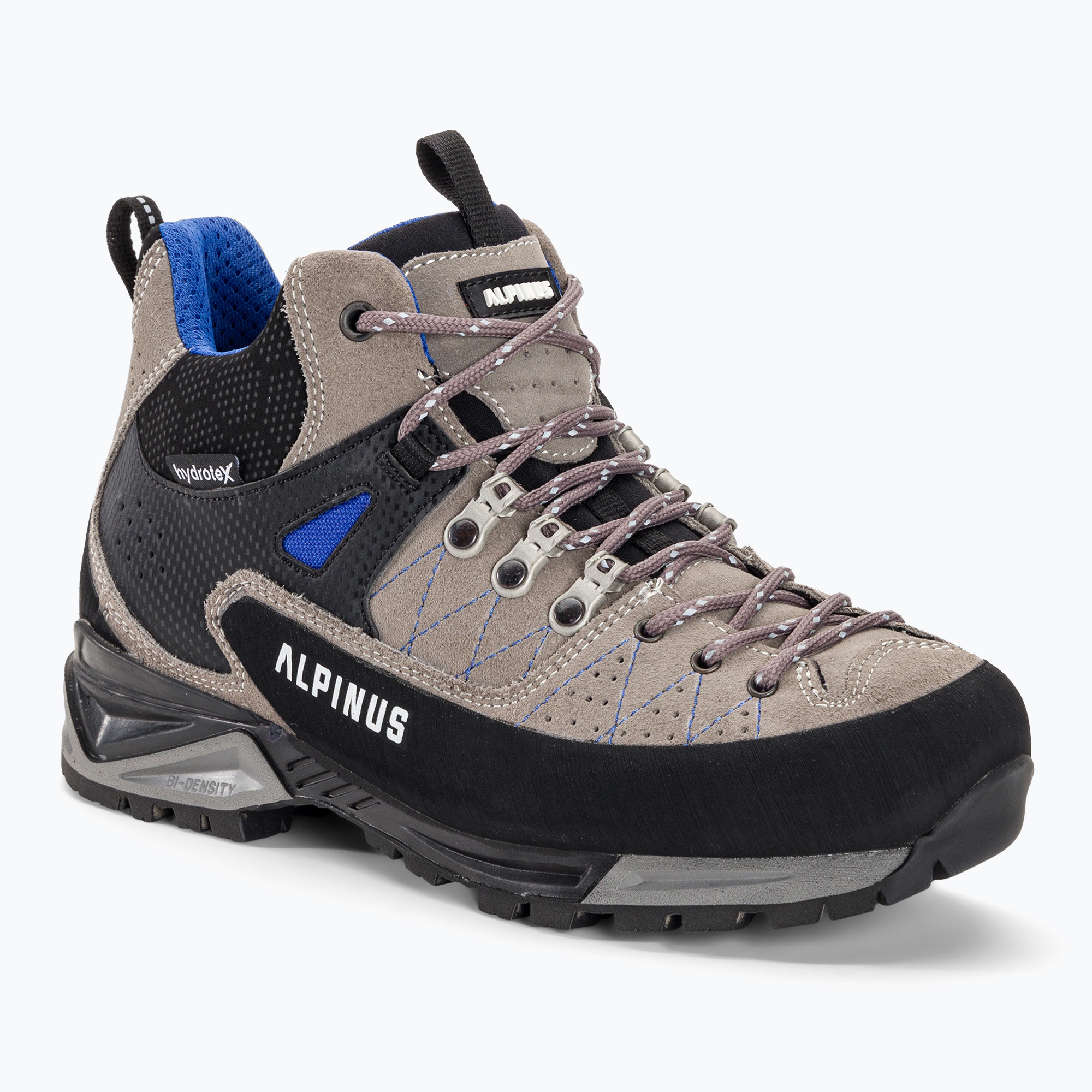 Buty podejściowe damskie Alpinus The Ridge Mid Pro antracytowe/niebieskie | WYSYŁKA W 24H | 30 DNI NA ZWROT