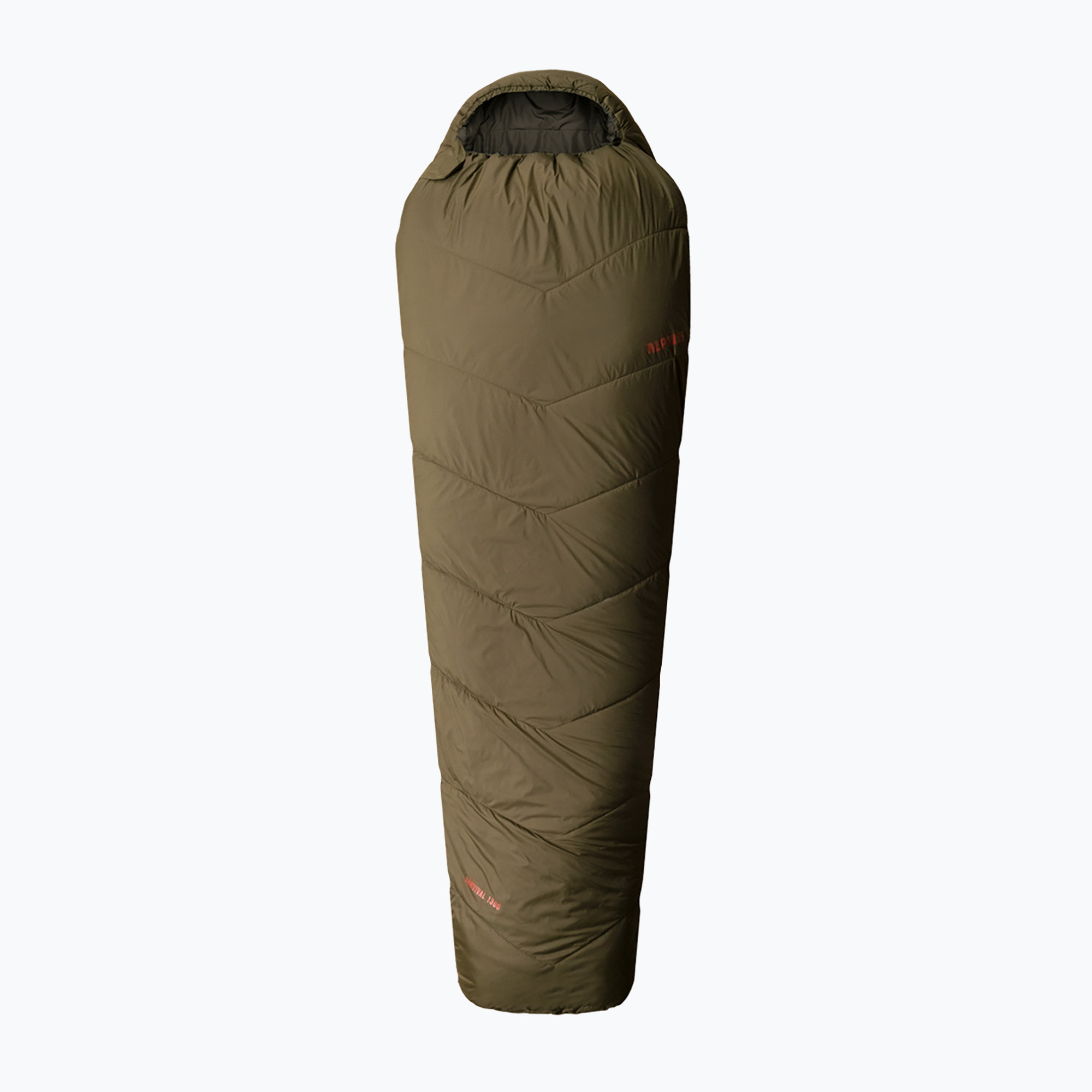 Śpiwór Alpinus Survival 1300 oliwkowy | WYSYŁKA W 24H | 30 DNI NA ZWROT