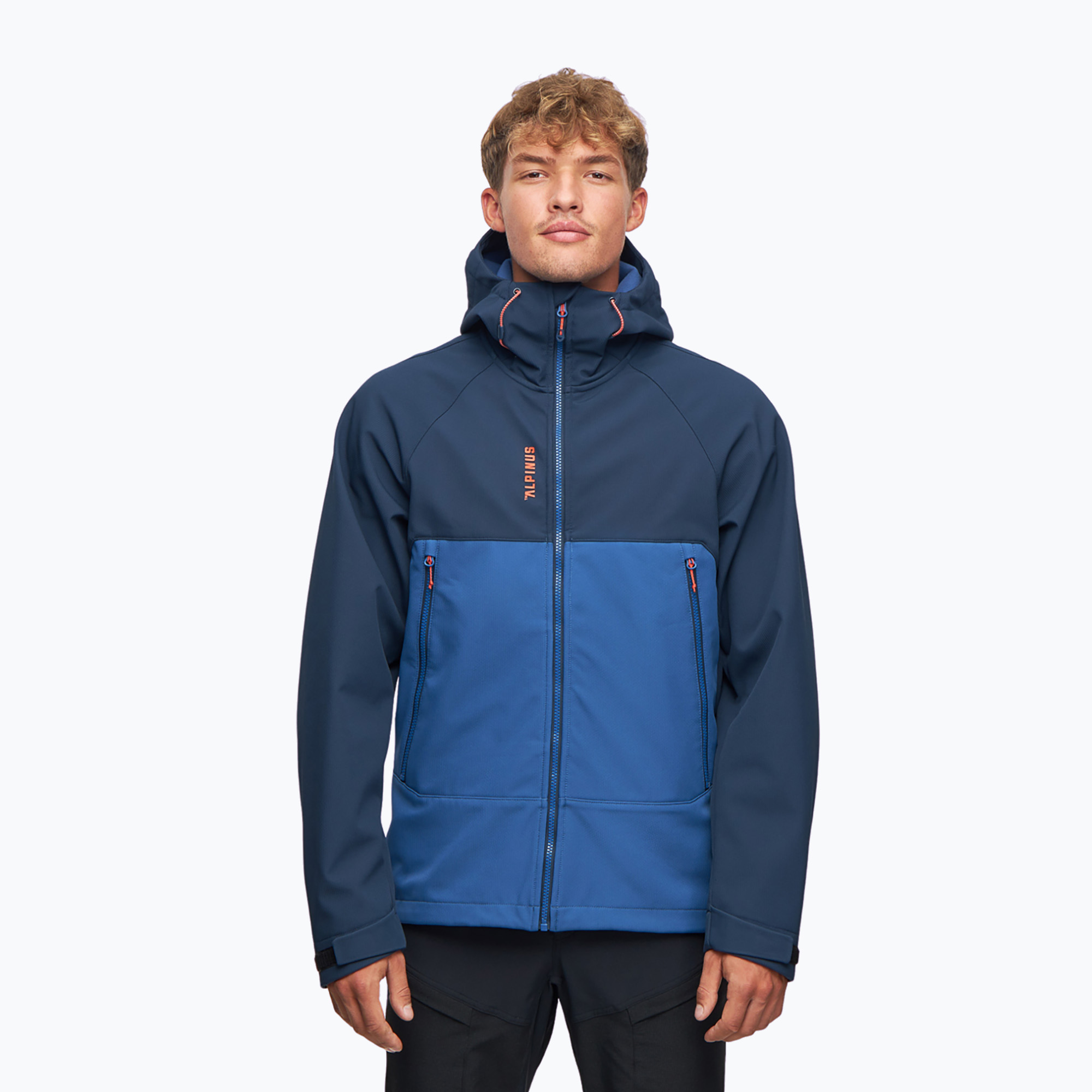 Kurtka softshell męska Alpinus Pelat Tactical niebieska | WYSYŁKA W 24H | 30 DNI NA ZWROT