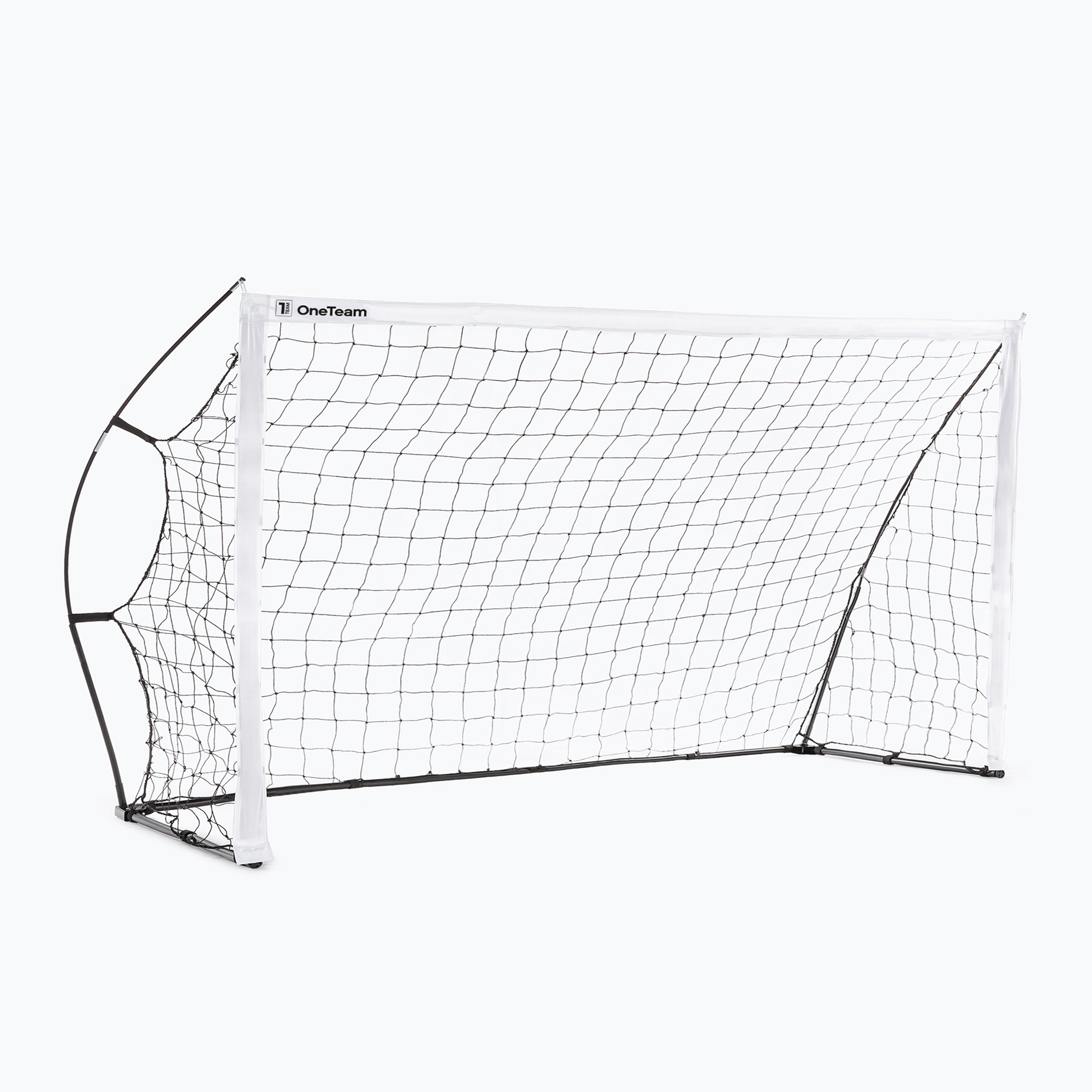 Bramka do piłki nożnej OneTeam Flex 300 x 155 cm biała/czarna | WYSYŁKA W 24H | 30 DNI NA ZWROT