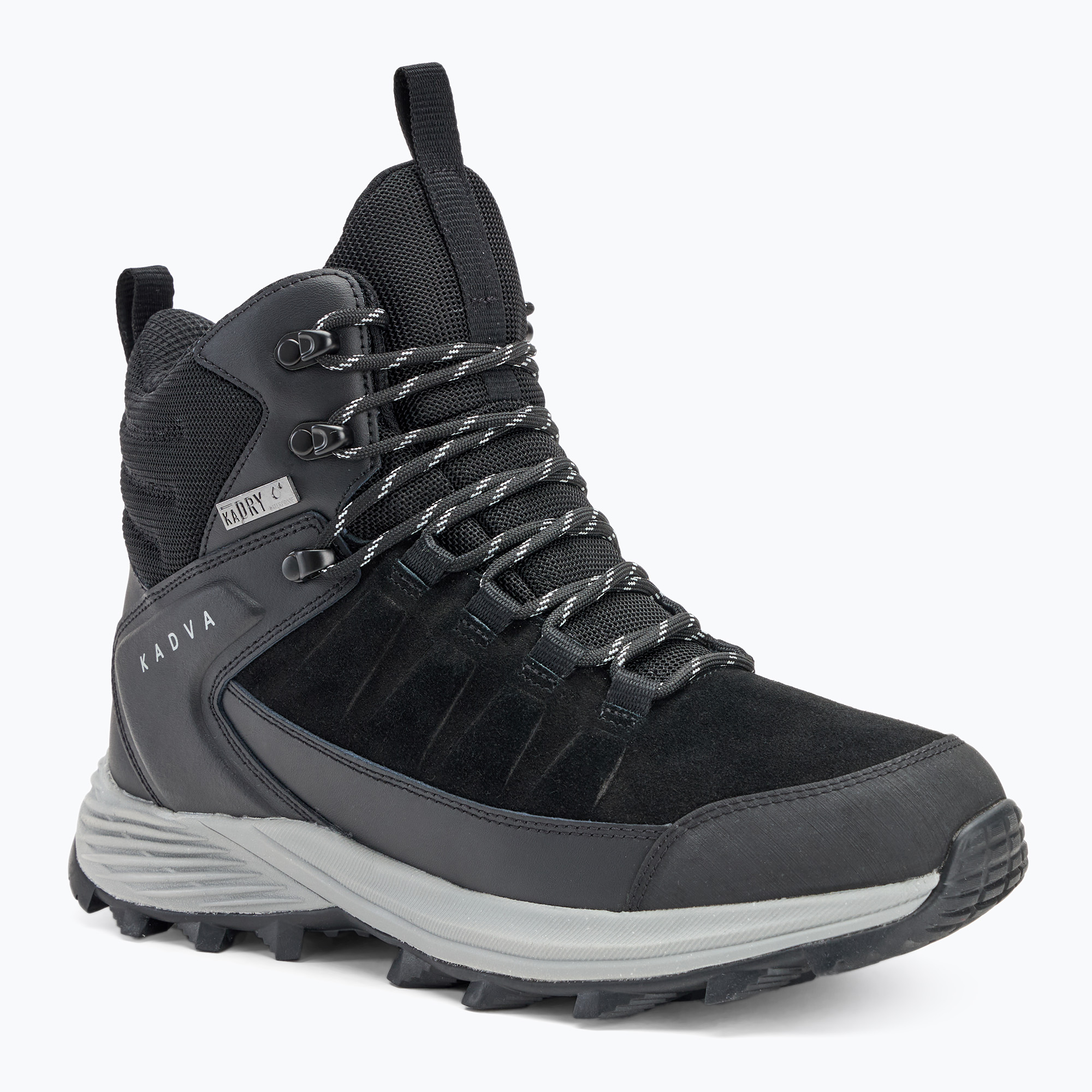 Buty trekkingowe męskie KADVA Ascent Mid WaterProof czarny | WYSYŁKA W 24H | 30 DNI NA ZWROT