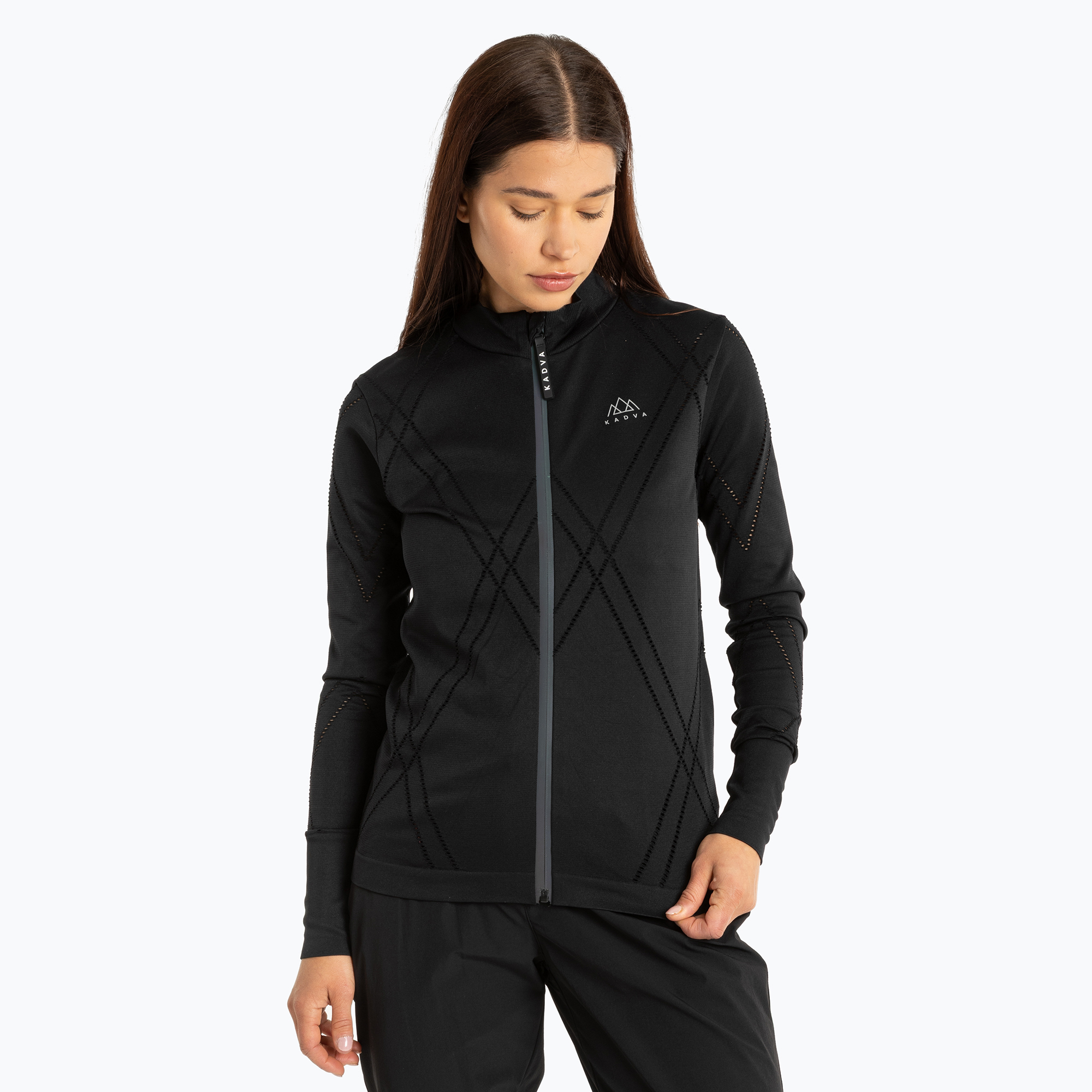 Bluza damska KADVA Heat W bezszwowa czarny 