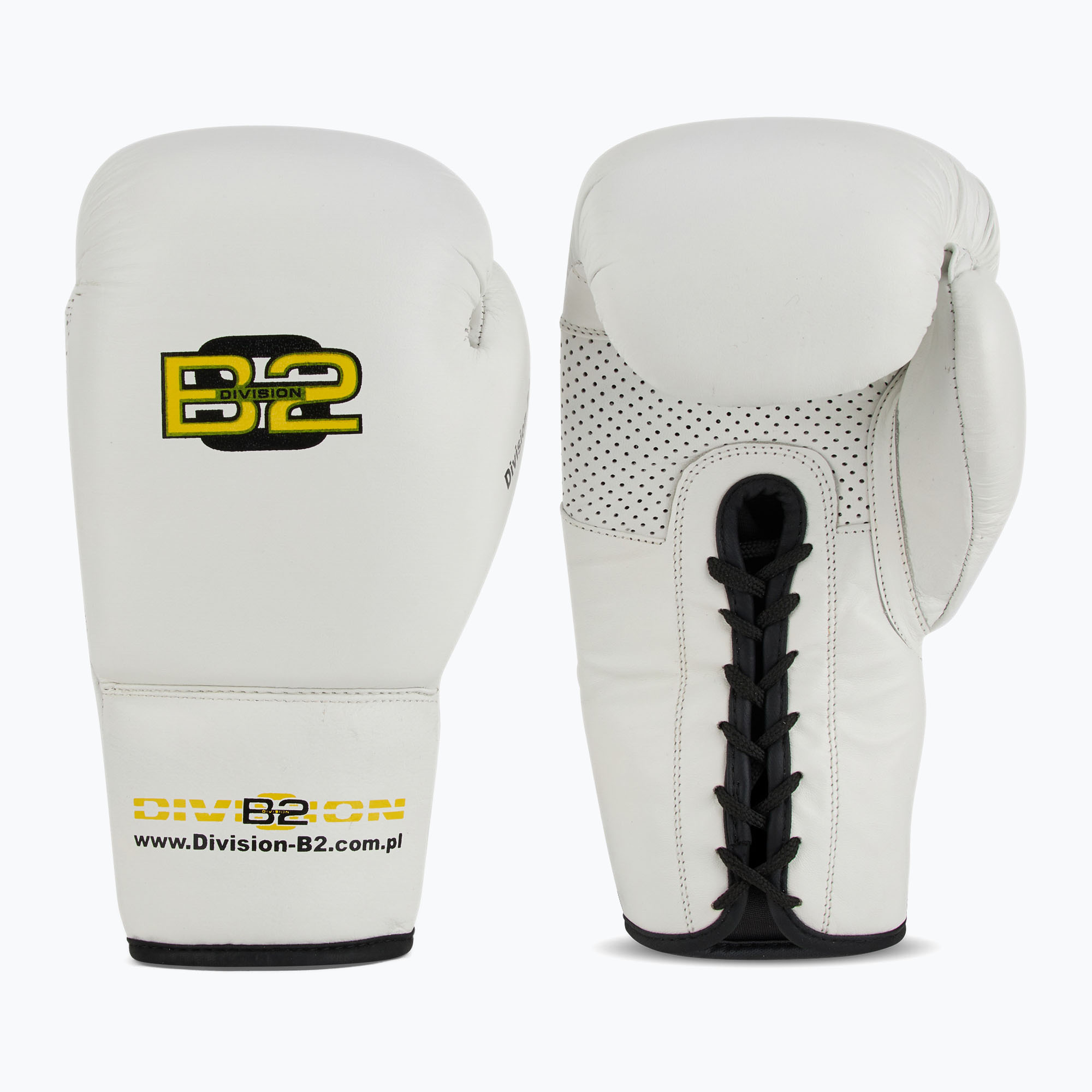 Rękawice bokserskie DIVISION B-2 DIV-PFG1500 Pro 3-Layer Foam white 