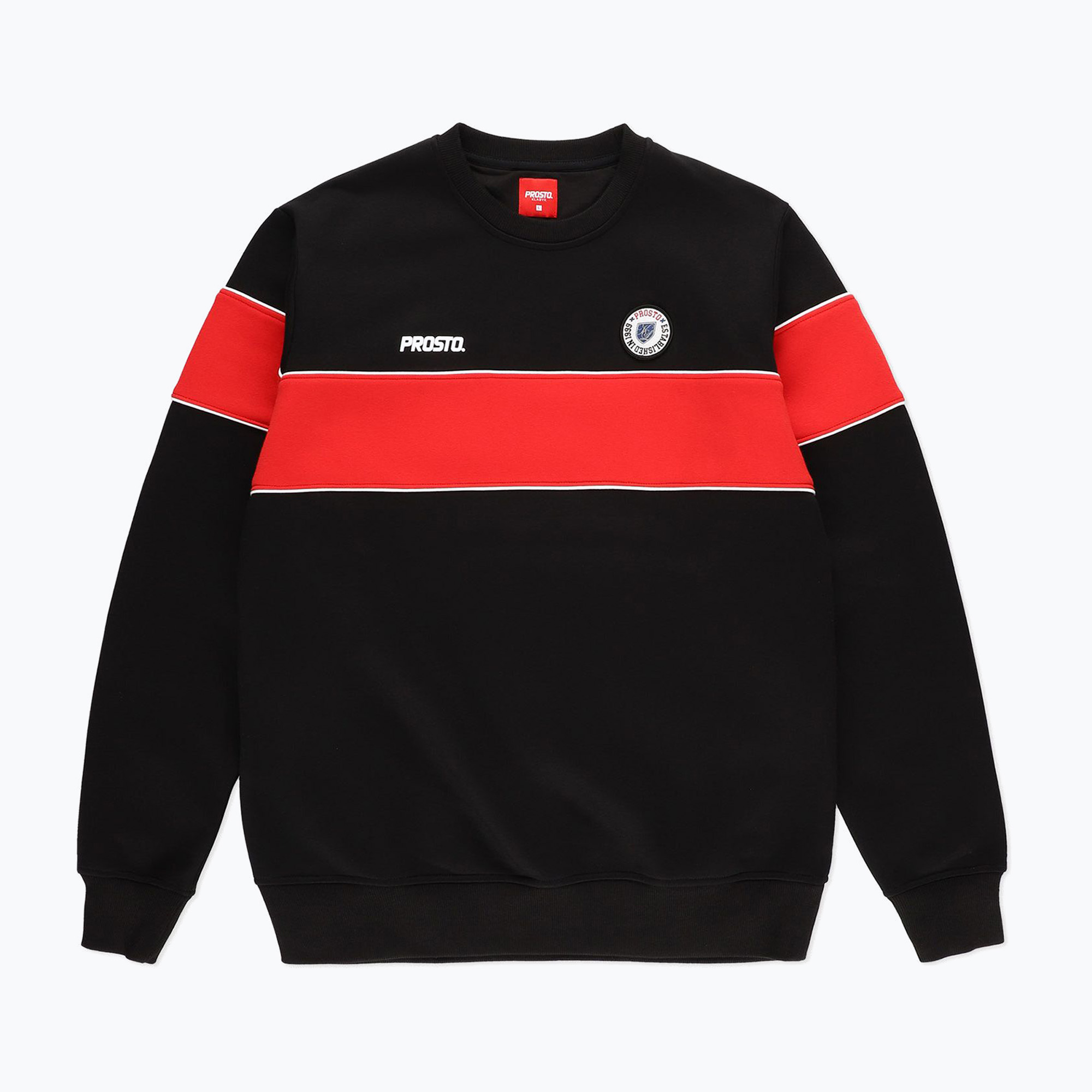 Bluza męska PROSTO Insertio black | WYSYŁKA W 24H | 30 DNI NA ZWROT