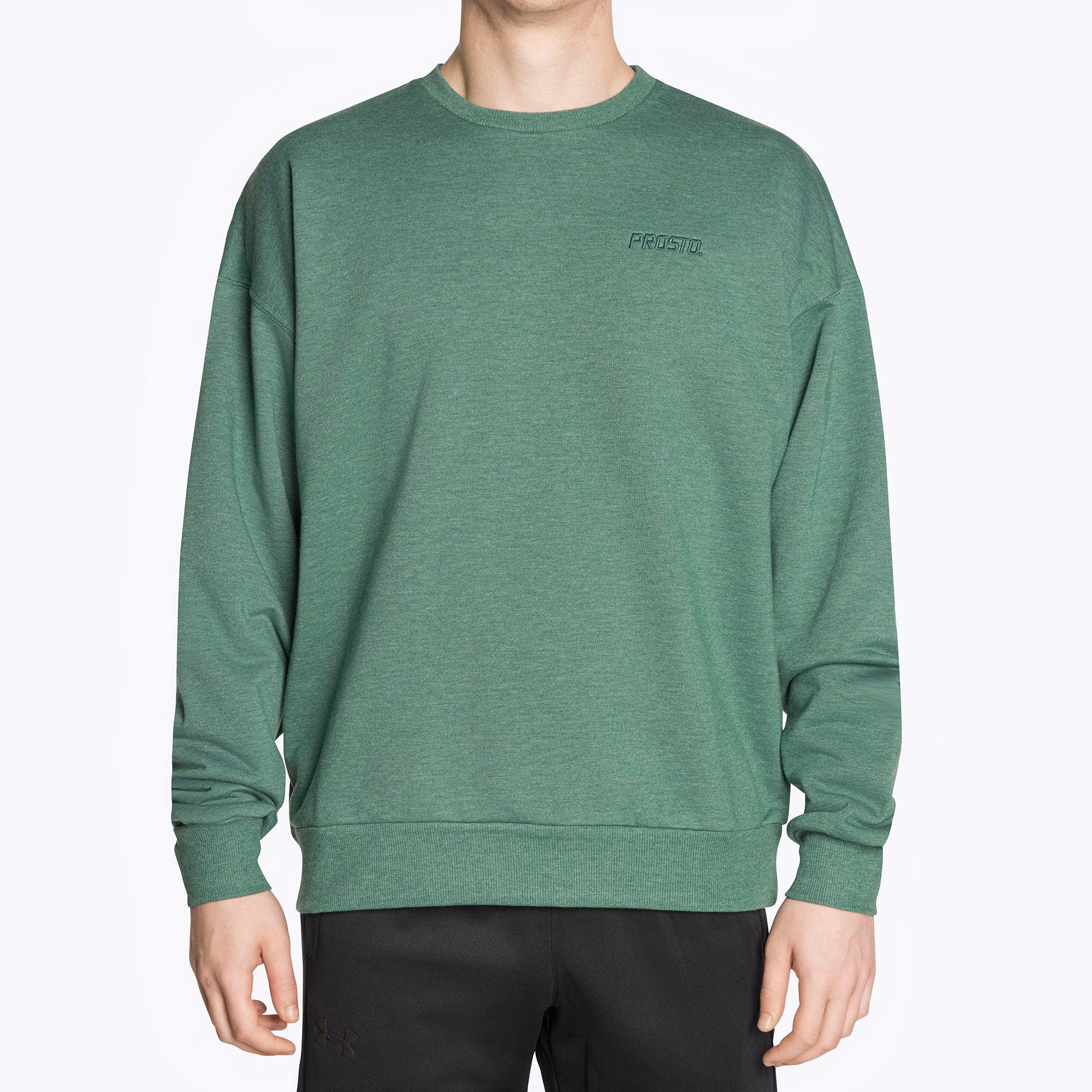 Bluza męska PROSTO Crewneck Palk green | WYSYŁKA W 24H | 30 DNI NA ZWROT