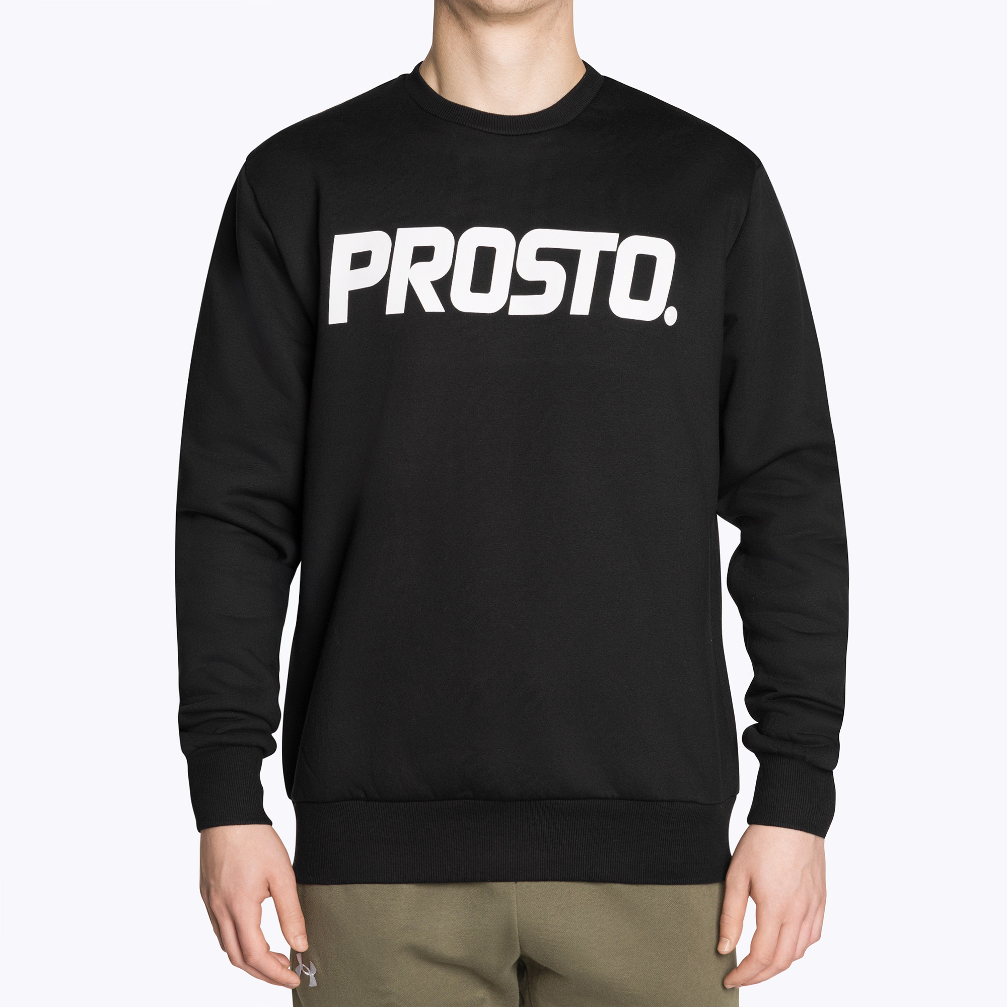 Bluza męska PROSTO Crewneck Toras black | WYSYŁKA W 24H | 30 DNI NA ZWROT