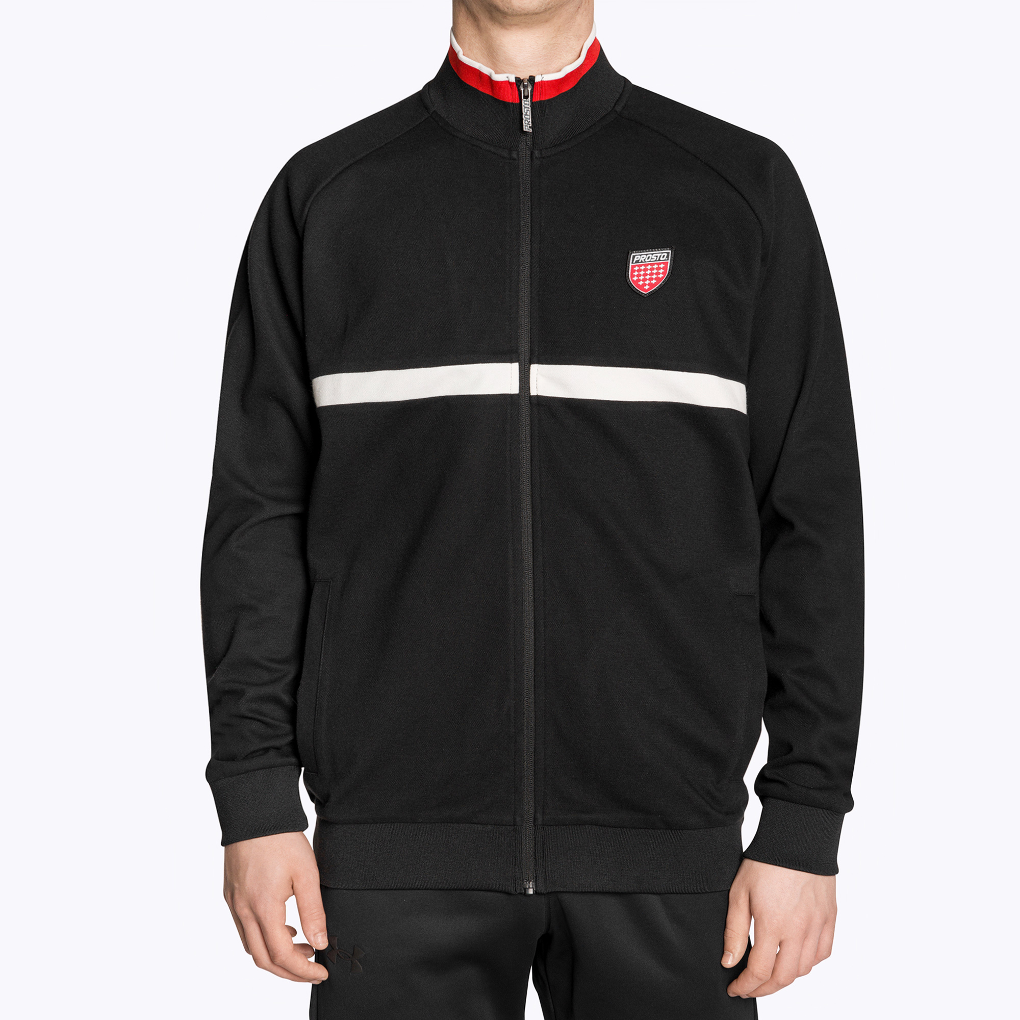 Bluza męska PROSTO Tracktop Icool black | WYSYŁKA W 24H | 30 DNI NA ZWROT