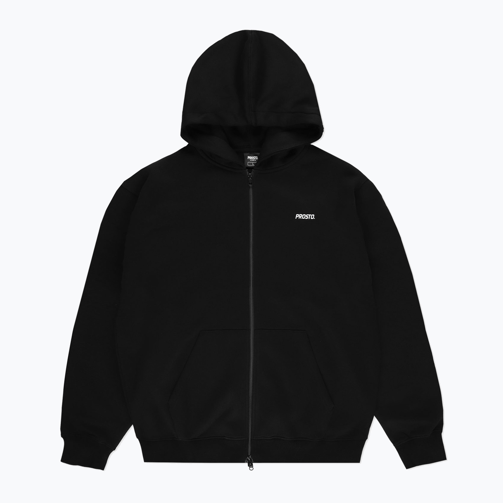 Bluza męska PROSTO Zip Hoodie Dito black | WYSYŁKA W 24H | 30 DNI NA ZWROT