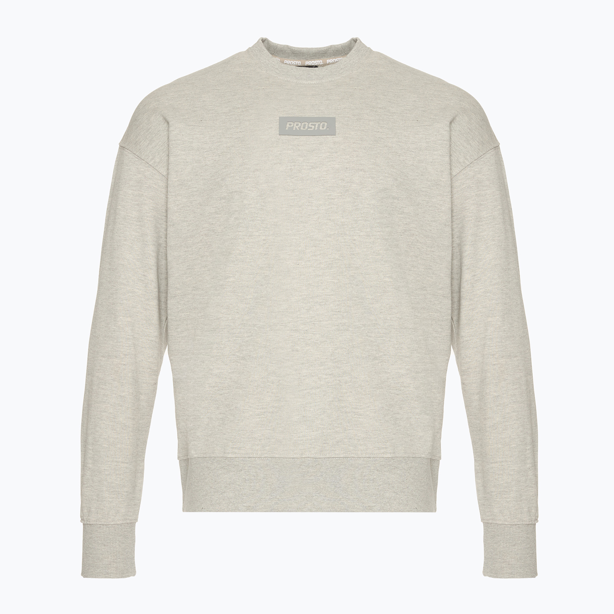Bluza męska PROSTO Crewneck Box gray 