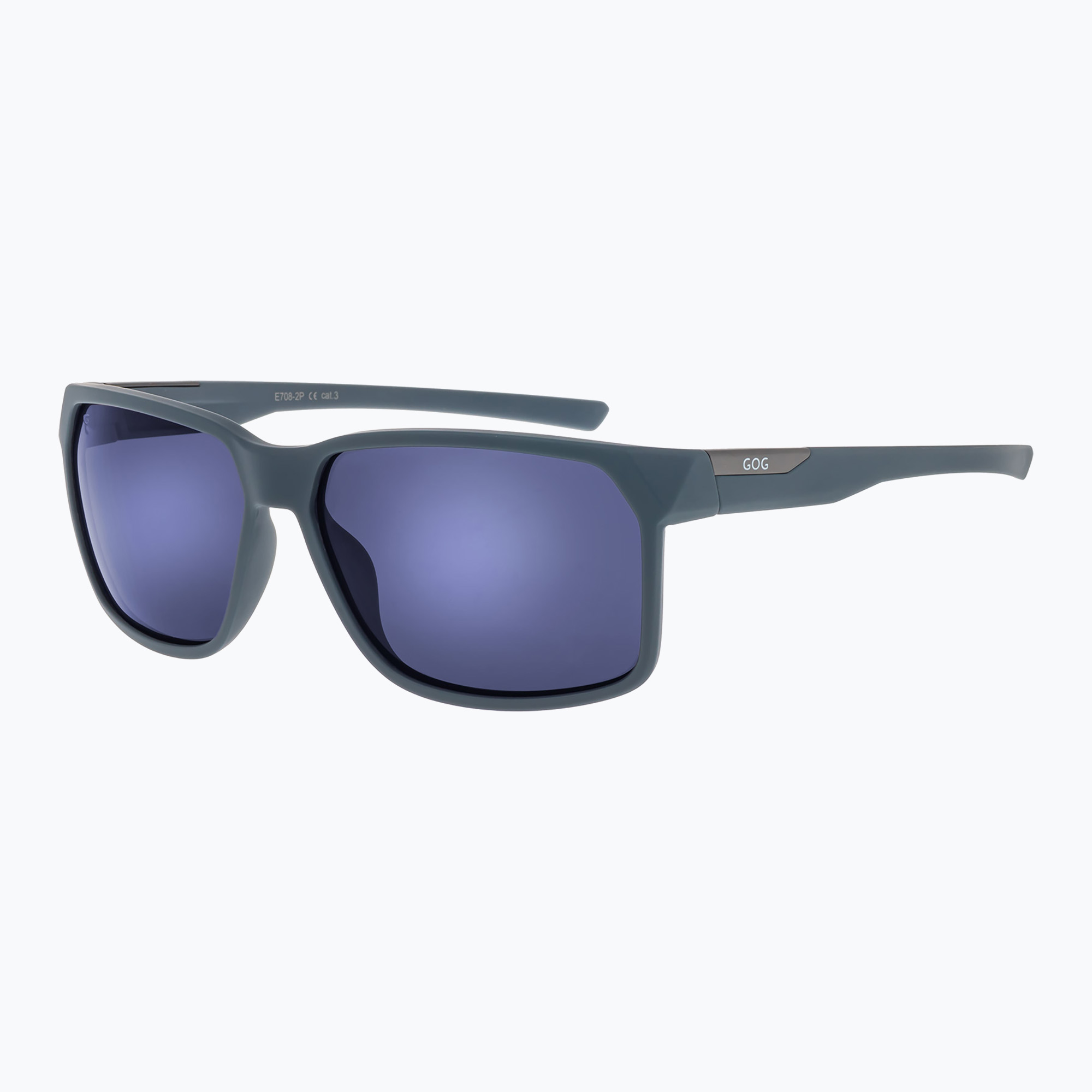 Okulary przeciwsłoneczne GOG Gunner matt grey/blue mirror | WYSYŁKA W 24H | 30 DNI NA ZWROT