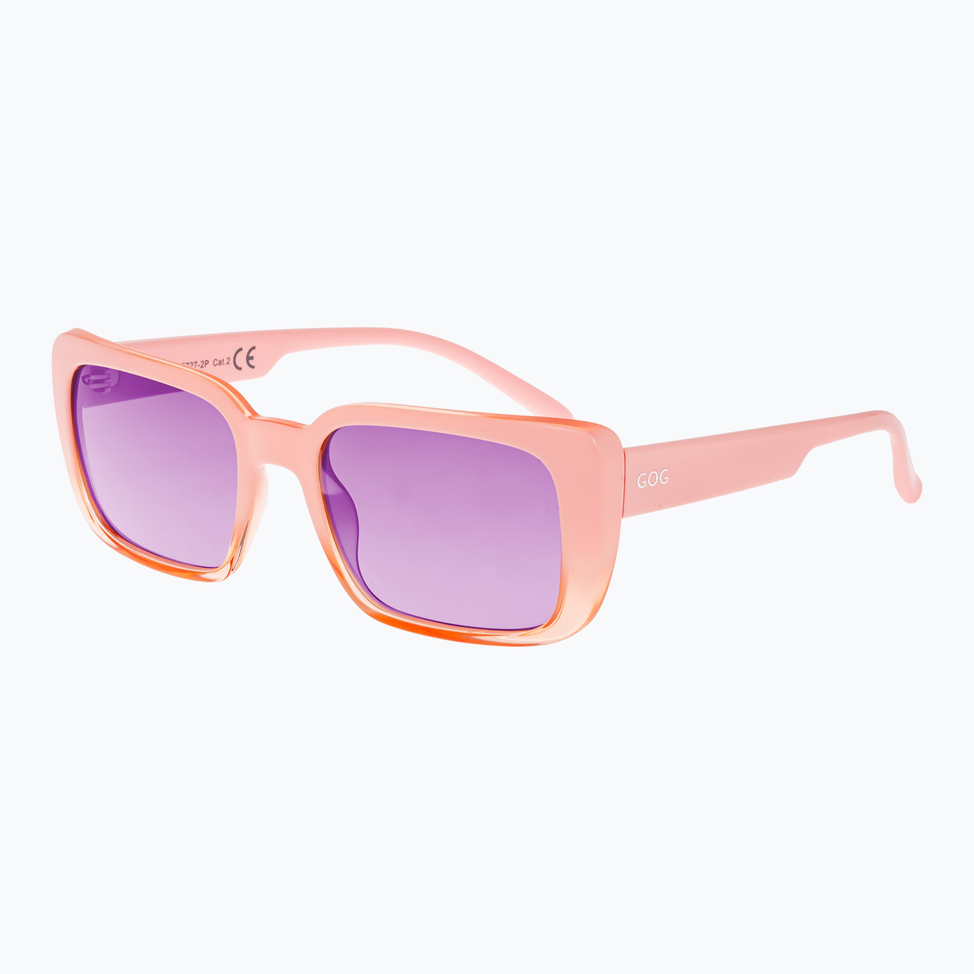 Okulary przeciwsłoneczne GOG Vesper dusty pink/purple mirror | WYSYŁKA W 24H | 30 DNI NA ZWROT