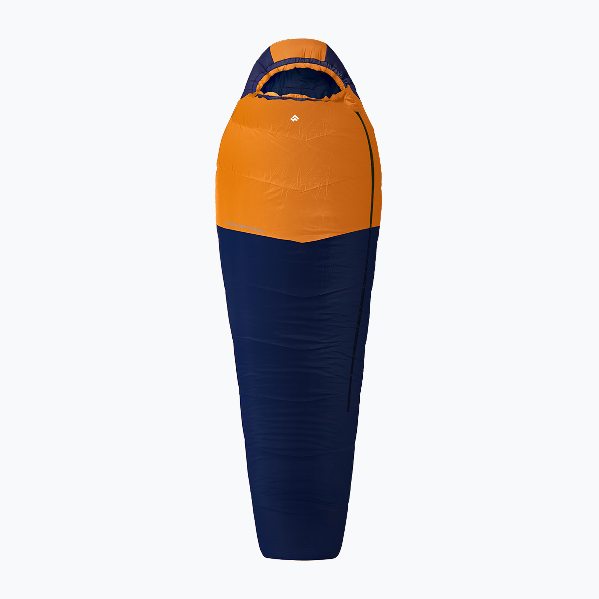 Śpiwór Alpinus Ultralight 850 lewy pomarańczowy/granatowy 