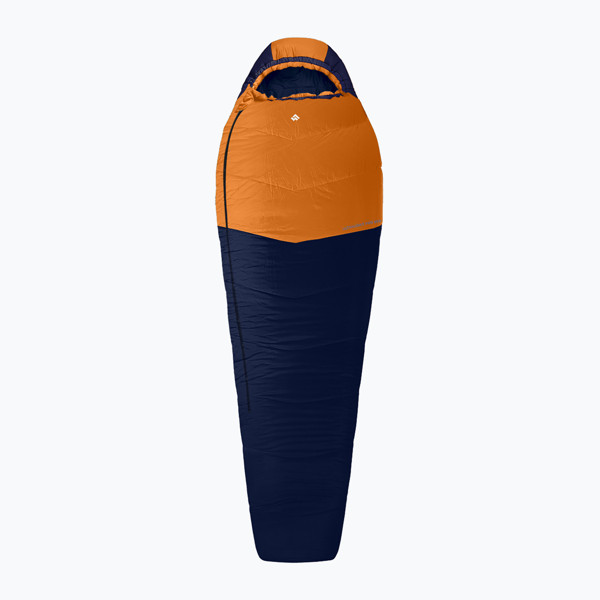 Śpiwór Alpinus Ultralight 850 prawy pomarańczowy/granatowy 