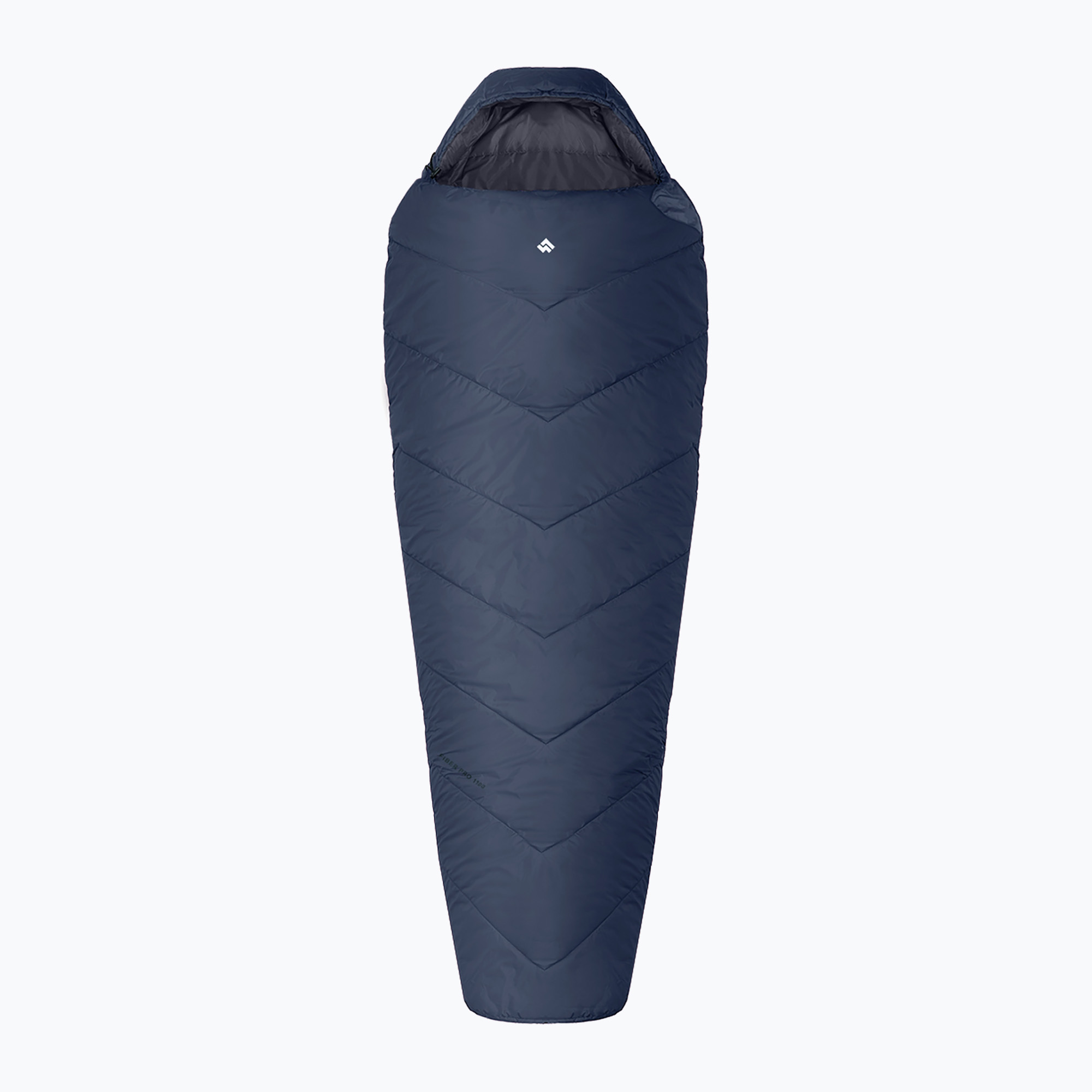Śpiwór Alpinus Fiber Pro 1100 lewy szary 