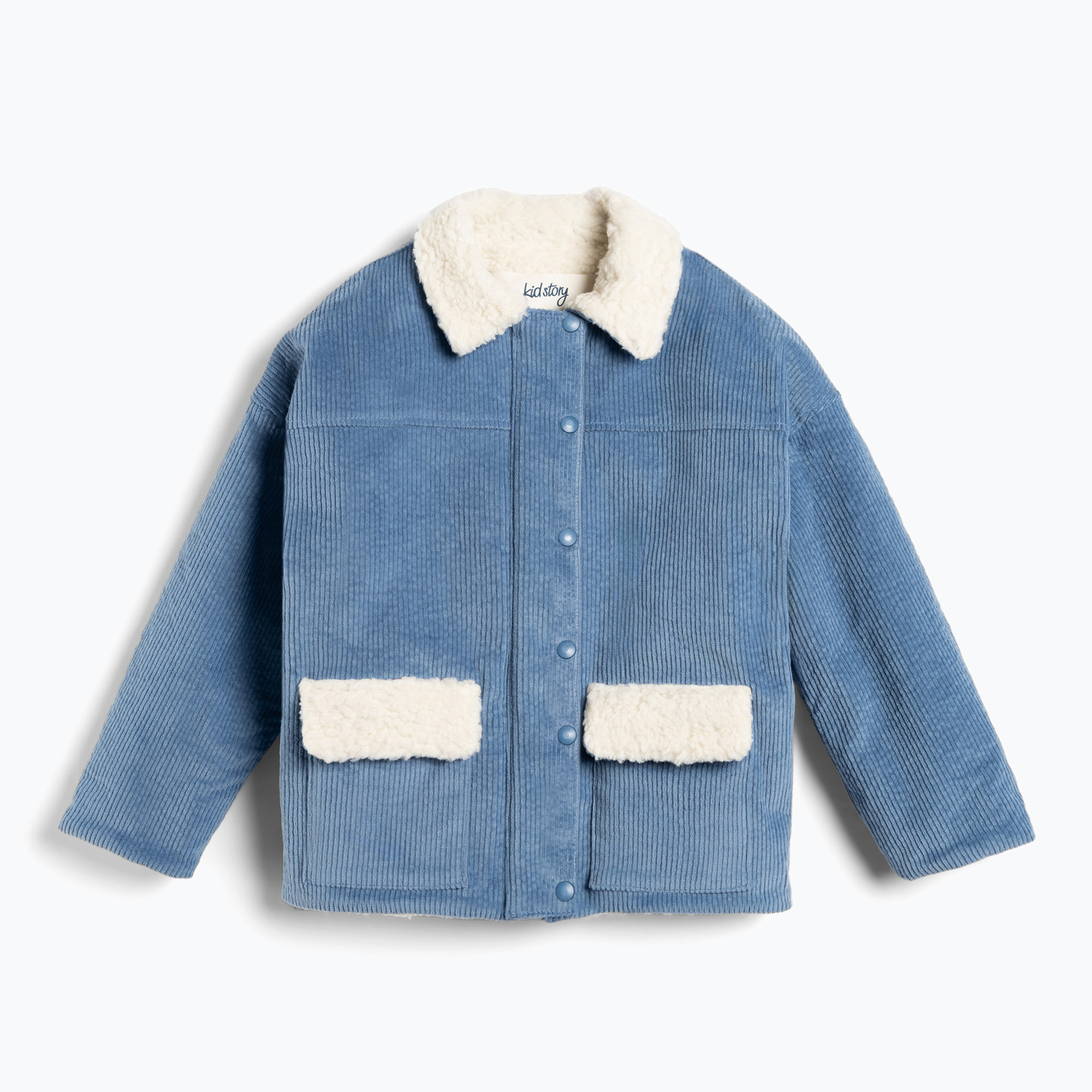 Kurtka dziecięca KID STORY Teddy air blue cookie | WYSYŁKA W 24H | 30 DNI NA ZWROT