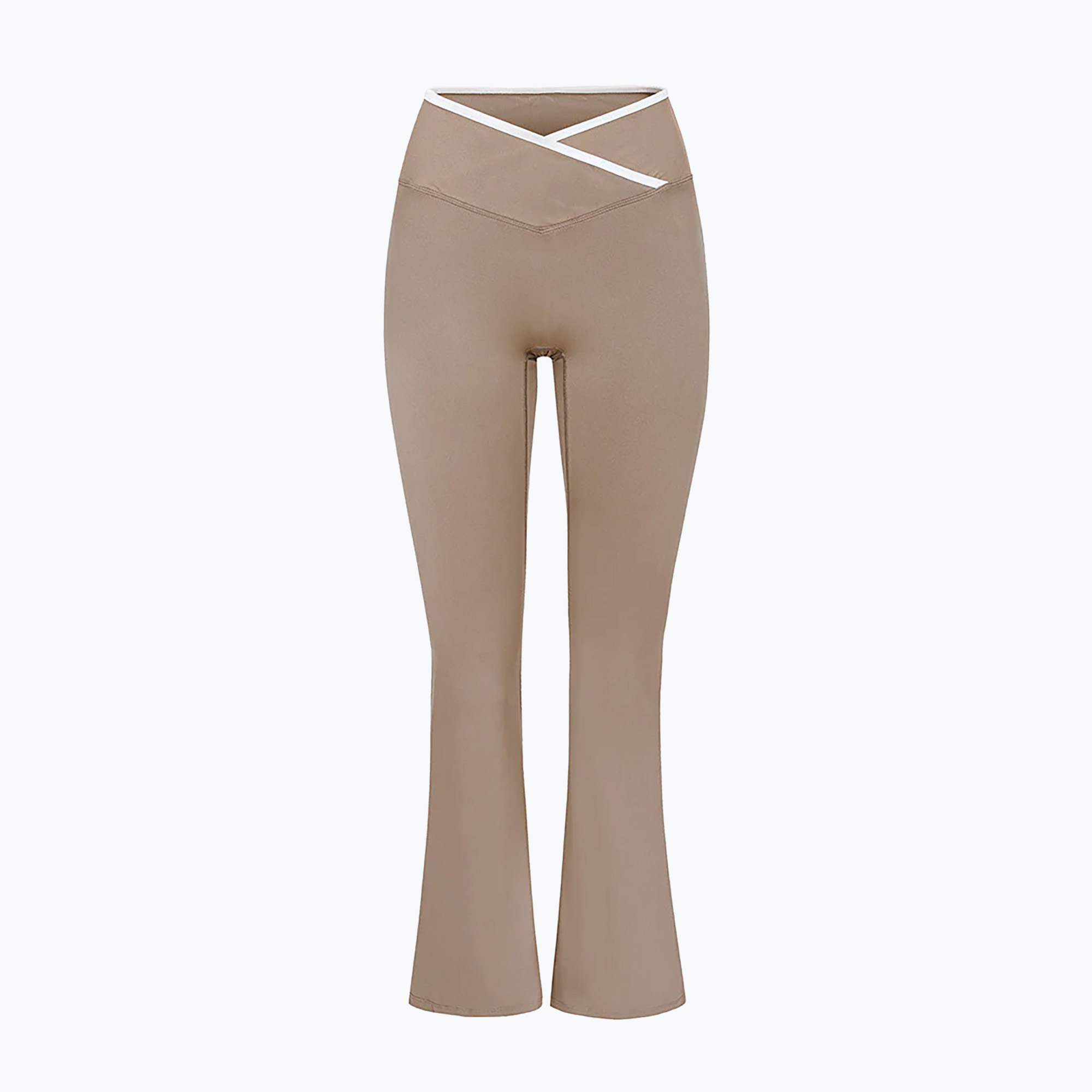 Spodnie do jogi damskie JOYINME Dual Essence Flare desert glow 
