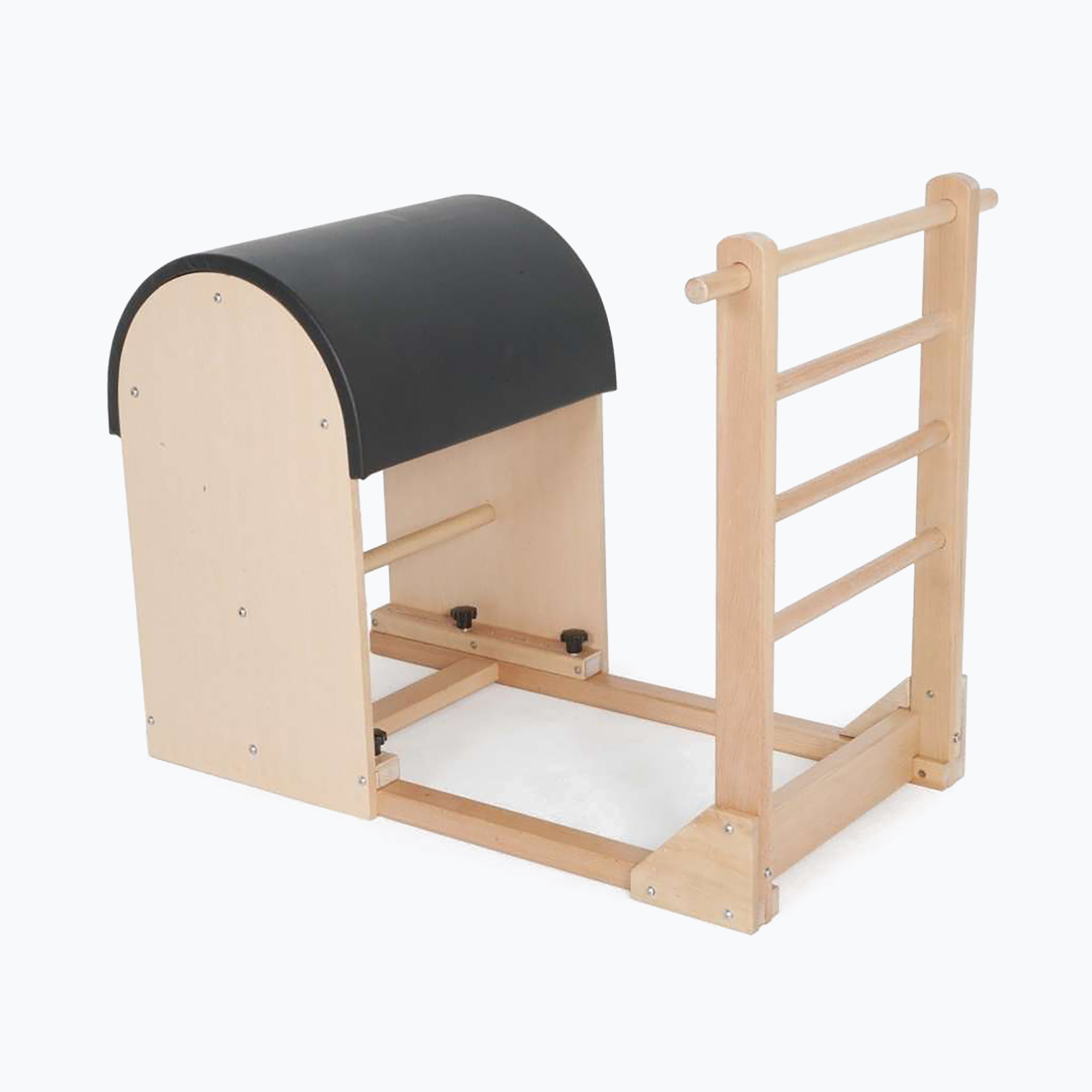 Beczka do pilatesu Innwell Barrel Ladder brown/black 