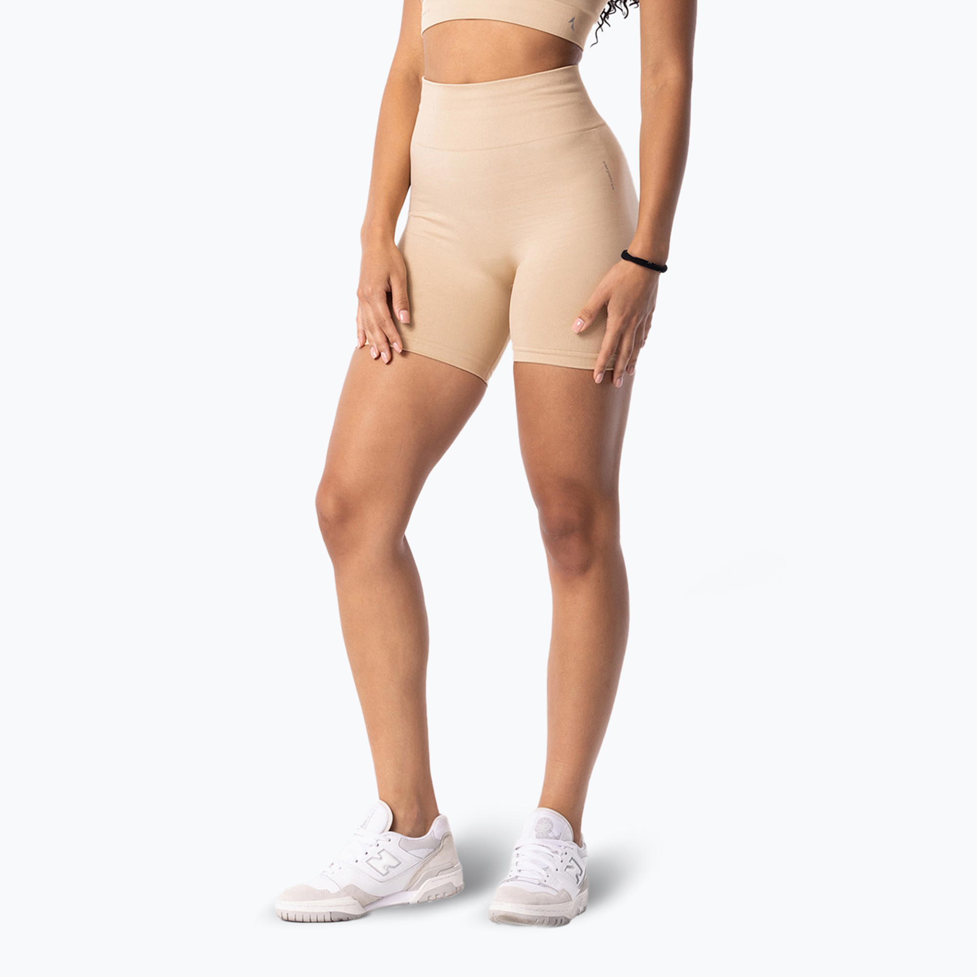 Spodenki treningowe damskie Carpatree Simply Seamless perfrct beige | WYSYŁKA W 24H | 30 DNI NA ZWROT