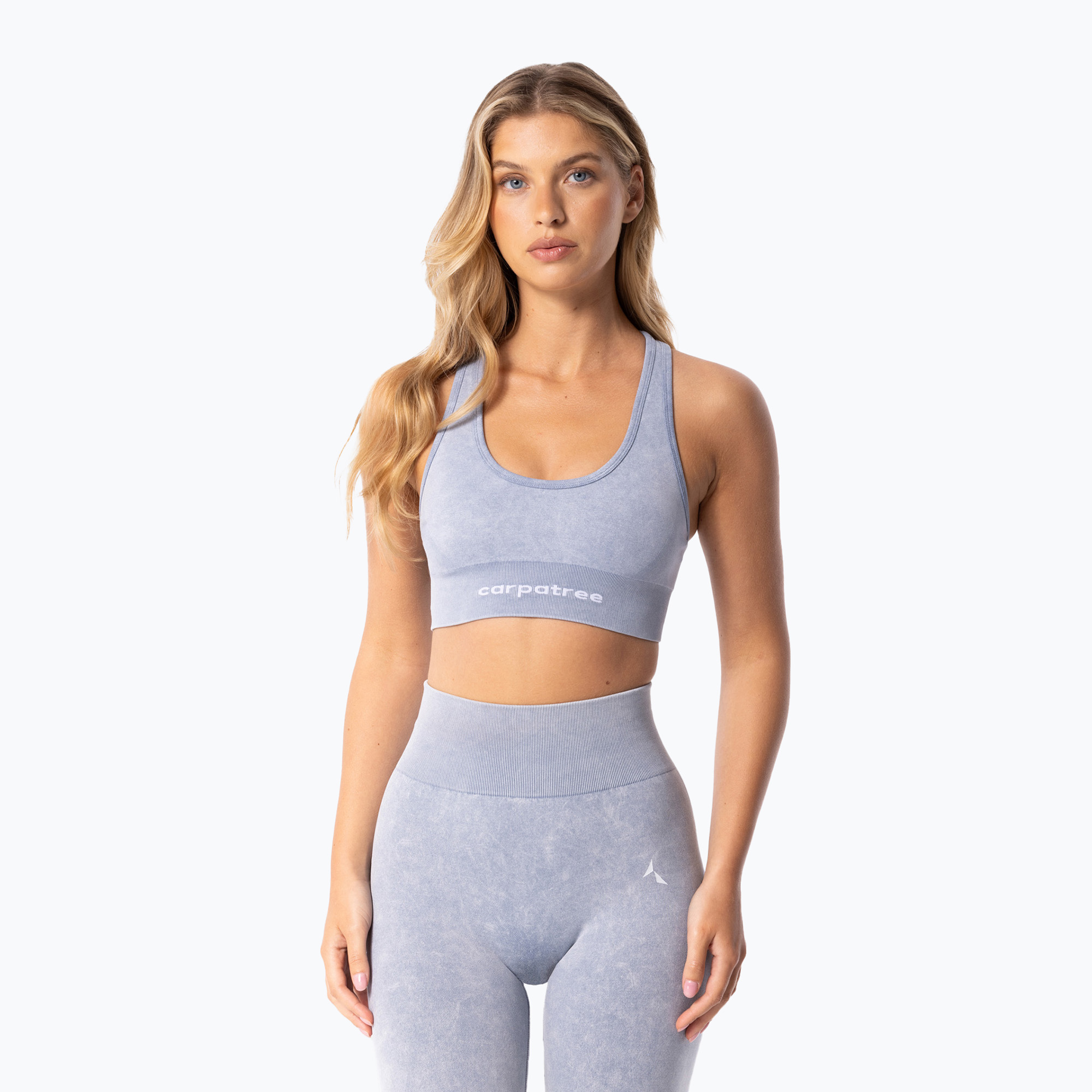 Biustonosz treningowy Carpatree Yasmine Seamless blue stone wash | WYSYŁKA W 24H | 30 DNI NA ZWROT