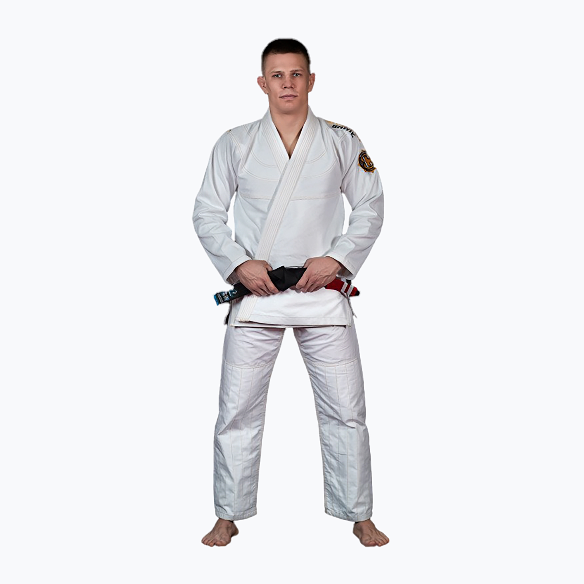 Фото - Одяг для єдиноборств Ground Game GI do brazylijskiego jiu-jitsu męskie  Champion 2.0 białe | WYS 