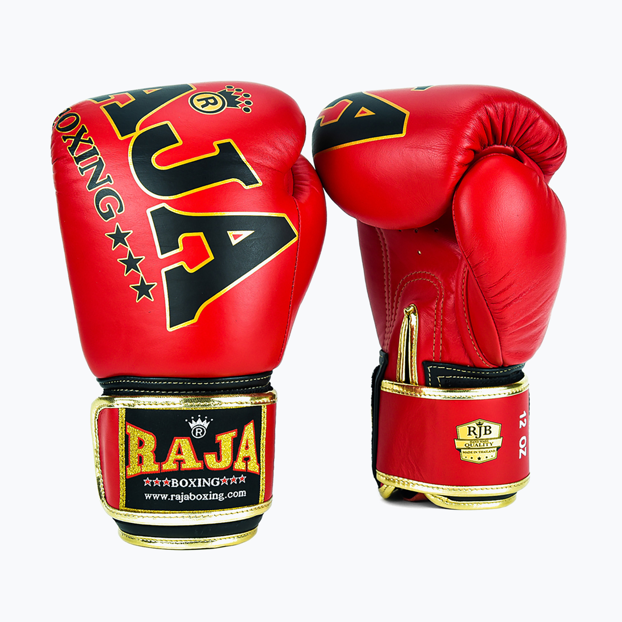 Rękawice bokserskie RAJA BOXING Origin Standard Genuine Leather red | WYSYŁKA W 24H | 30 DNI NA ZWROT