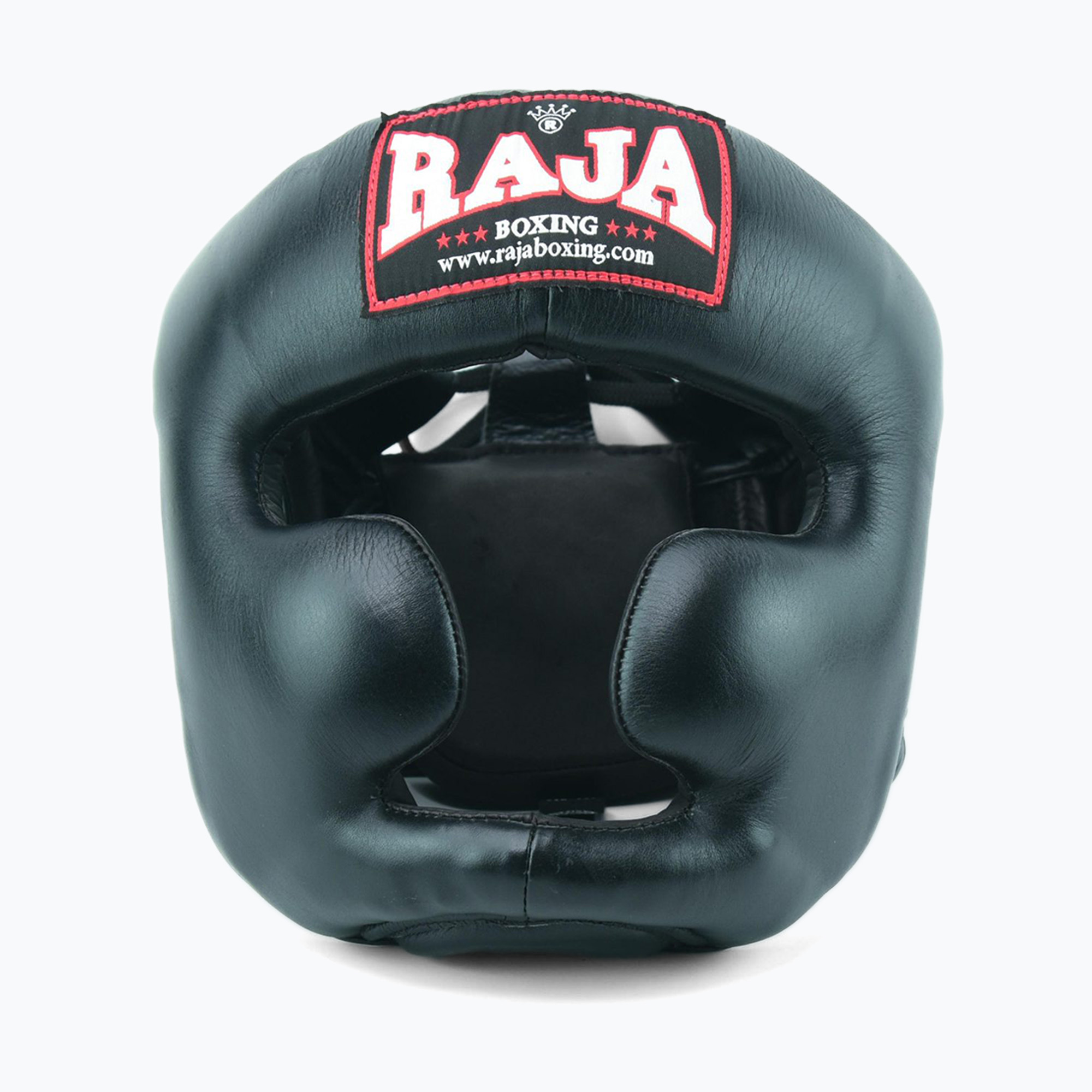 Kask bokserski RAJA BOXING Genuine Leather black | WYSYŁKA W 24H | 30 DNI NA ZWROT