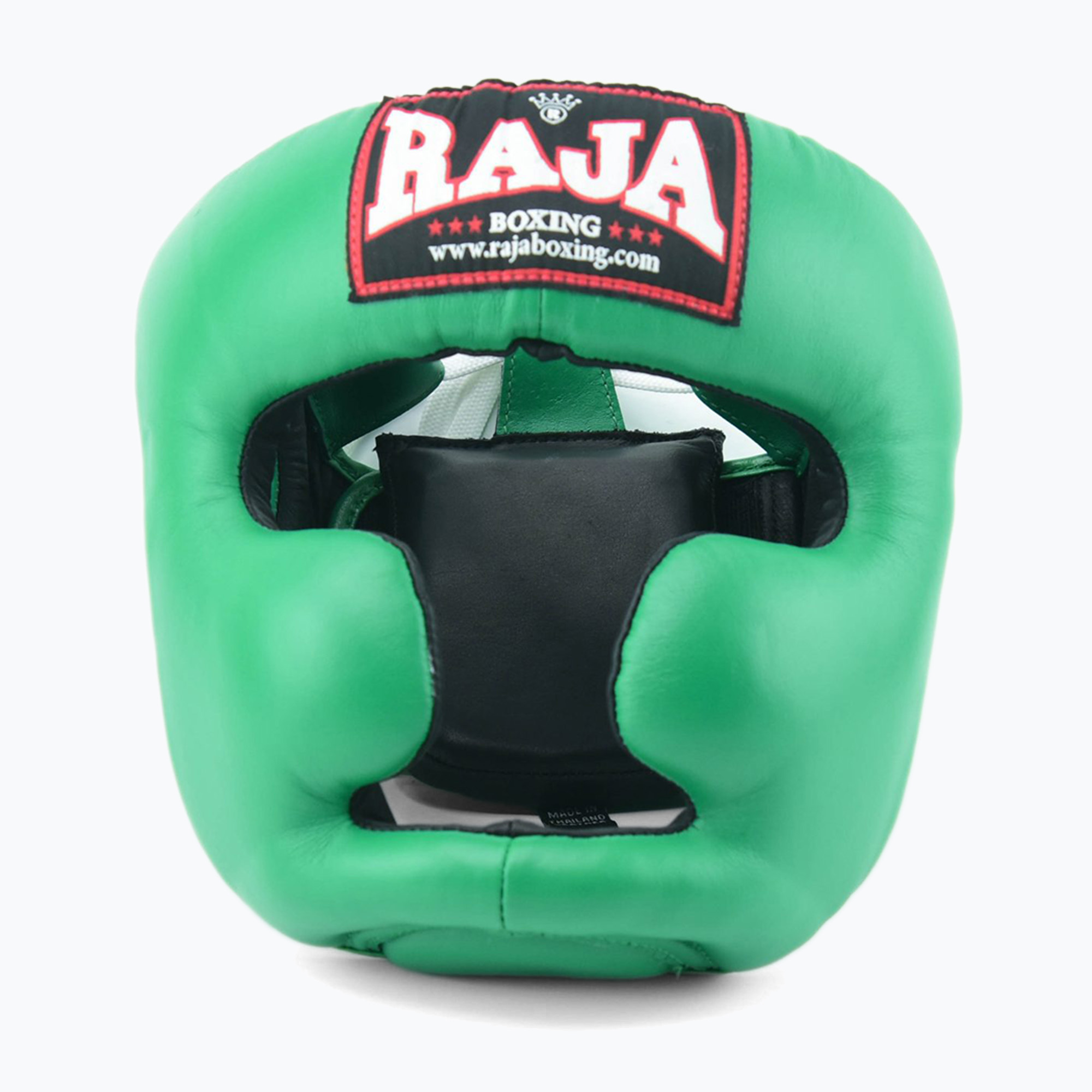 Kask bokserski RAJA BOXING Genuine Leather green | WYSYŁKA W 24H | 30 DNI NA ZWROT