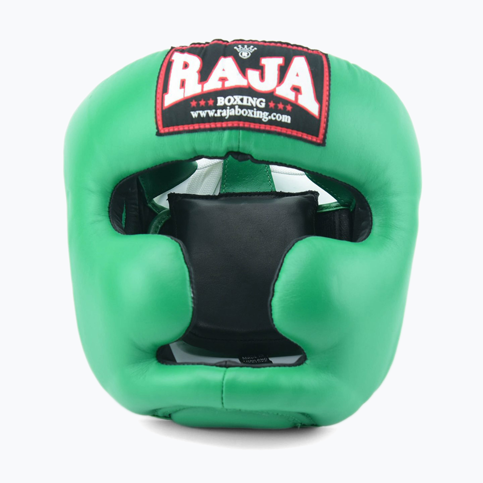 Kask bokserski RAJA BOXING Semi Leather green | WYSYŁKA W 24H | 30 DNI NA ZWROT