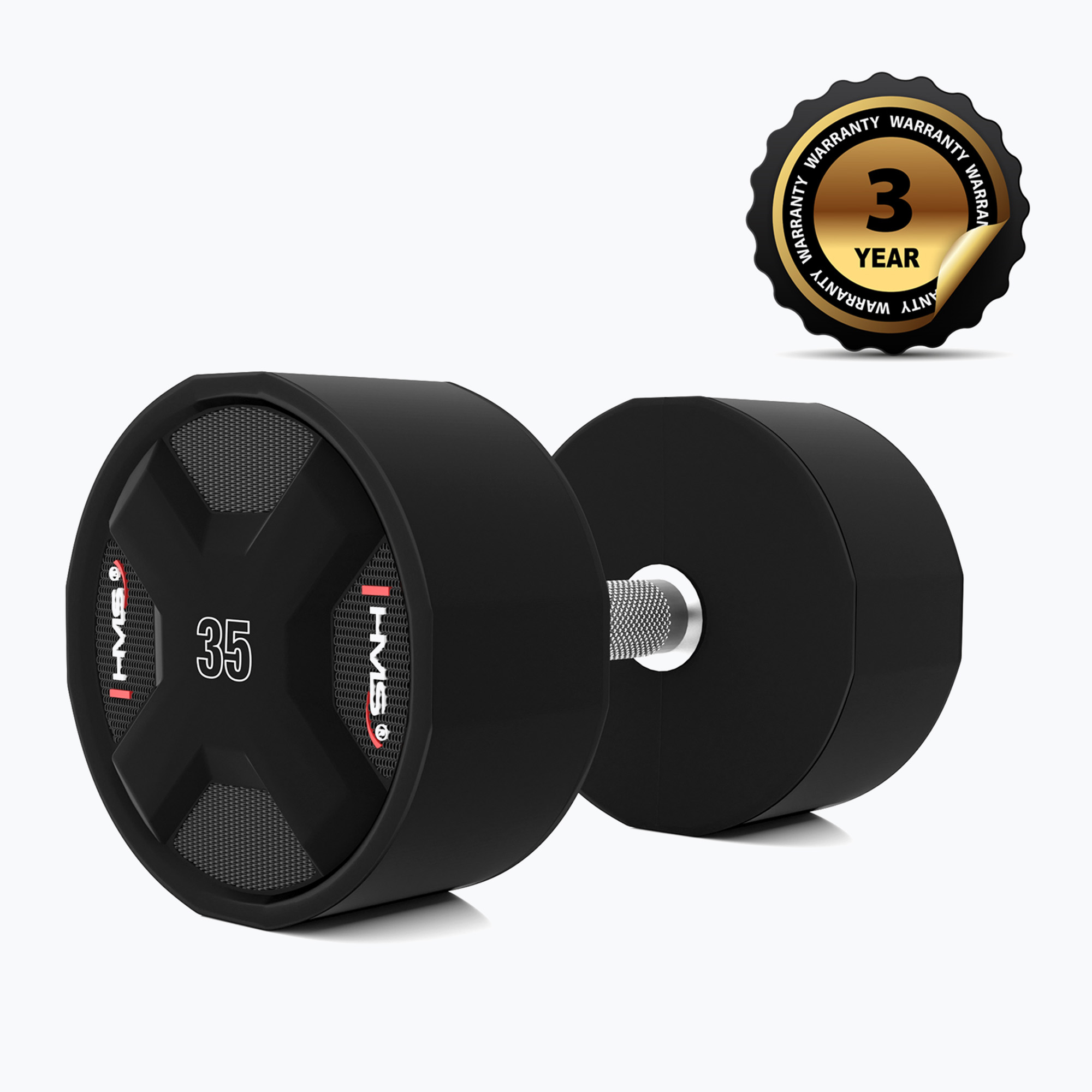 Hantel HMS HPC 1 szt. 30 kg black 