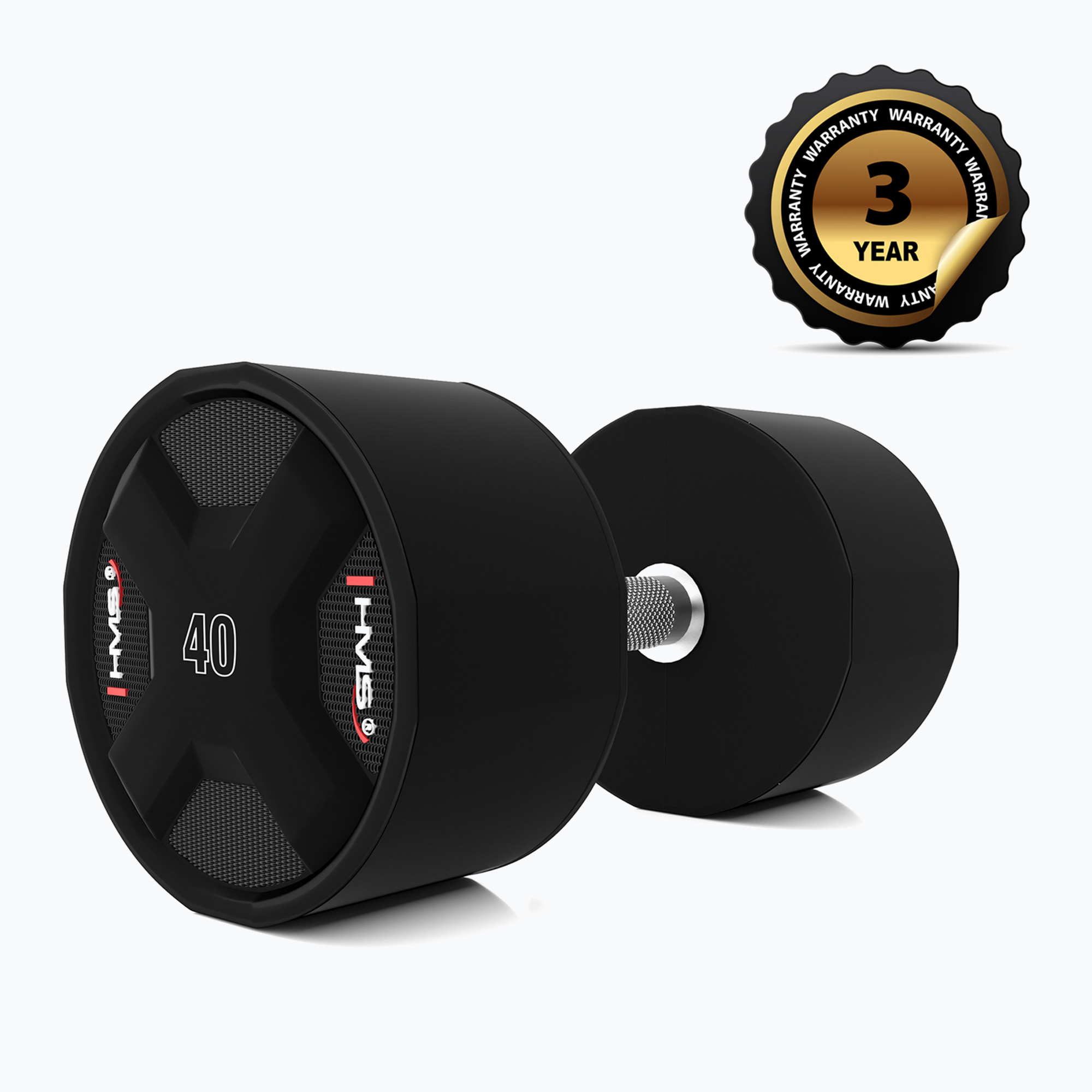 Hantel HMS HPC 1 szt. 40 kg black 