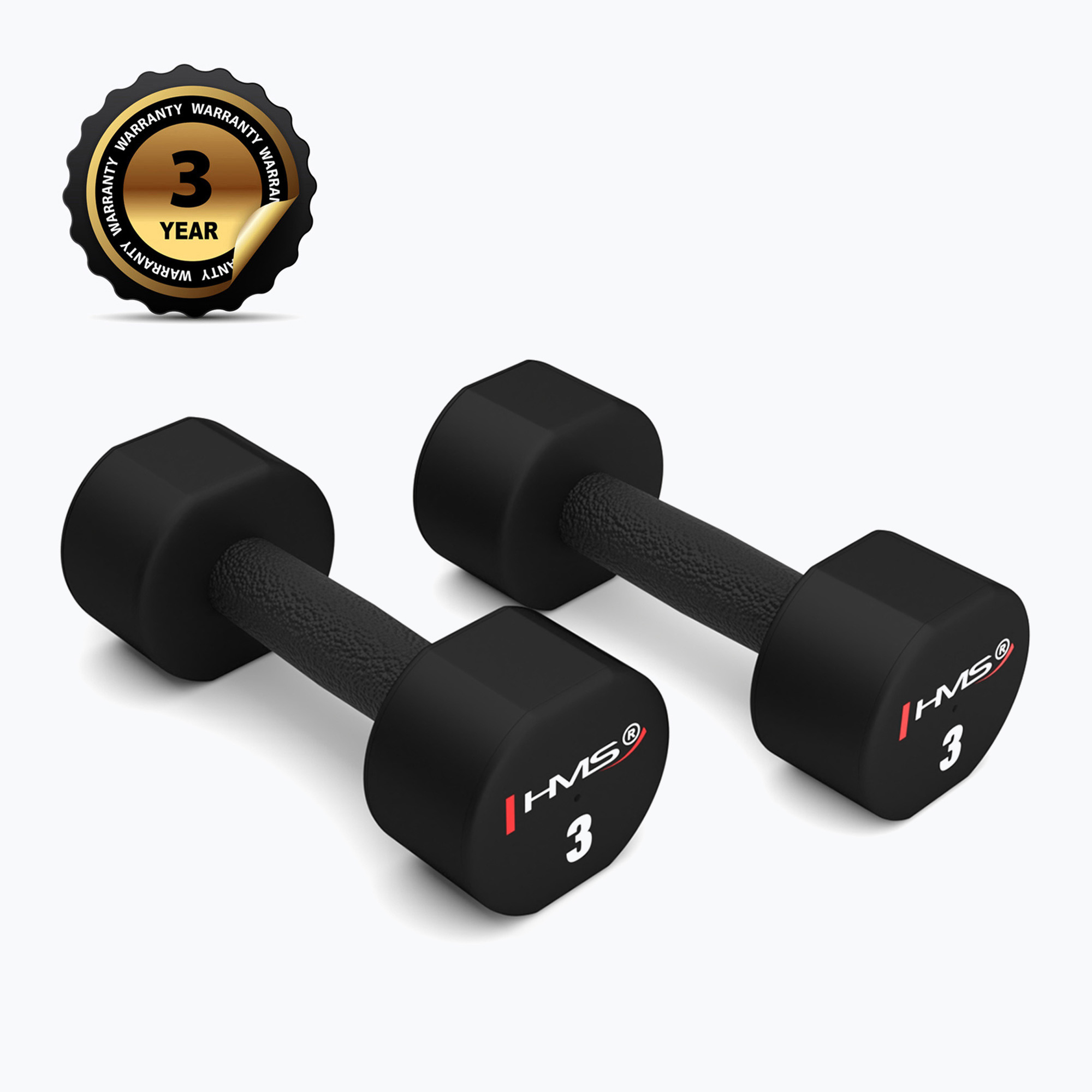 Hantle HMS HPT02 TPU 2 szt. 3 kg black 