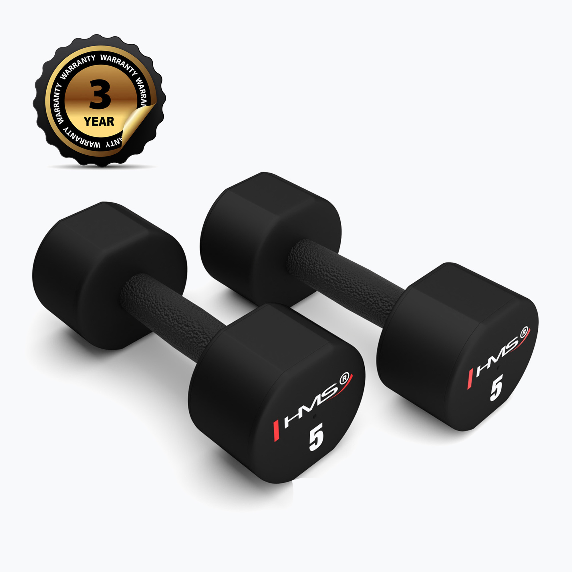 Hantle HMS HPT02 TPU 2 szt. 5 kg black 