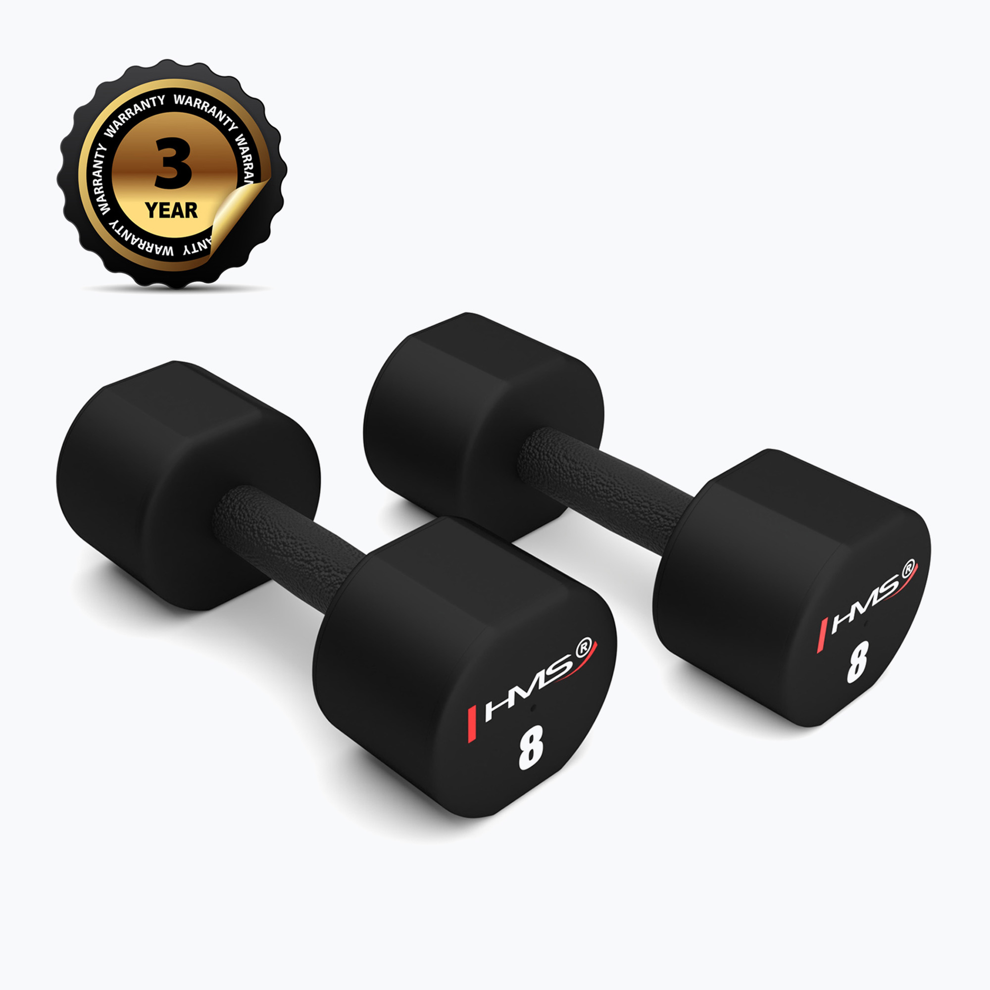 Hantle HMS HPT02 TPU 2 szt. 8 kg black 