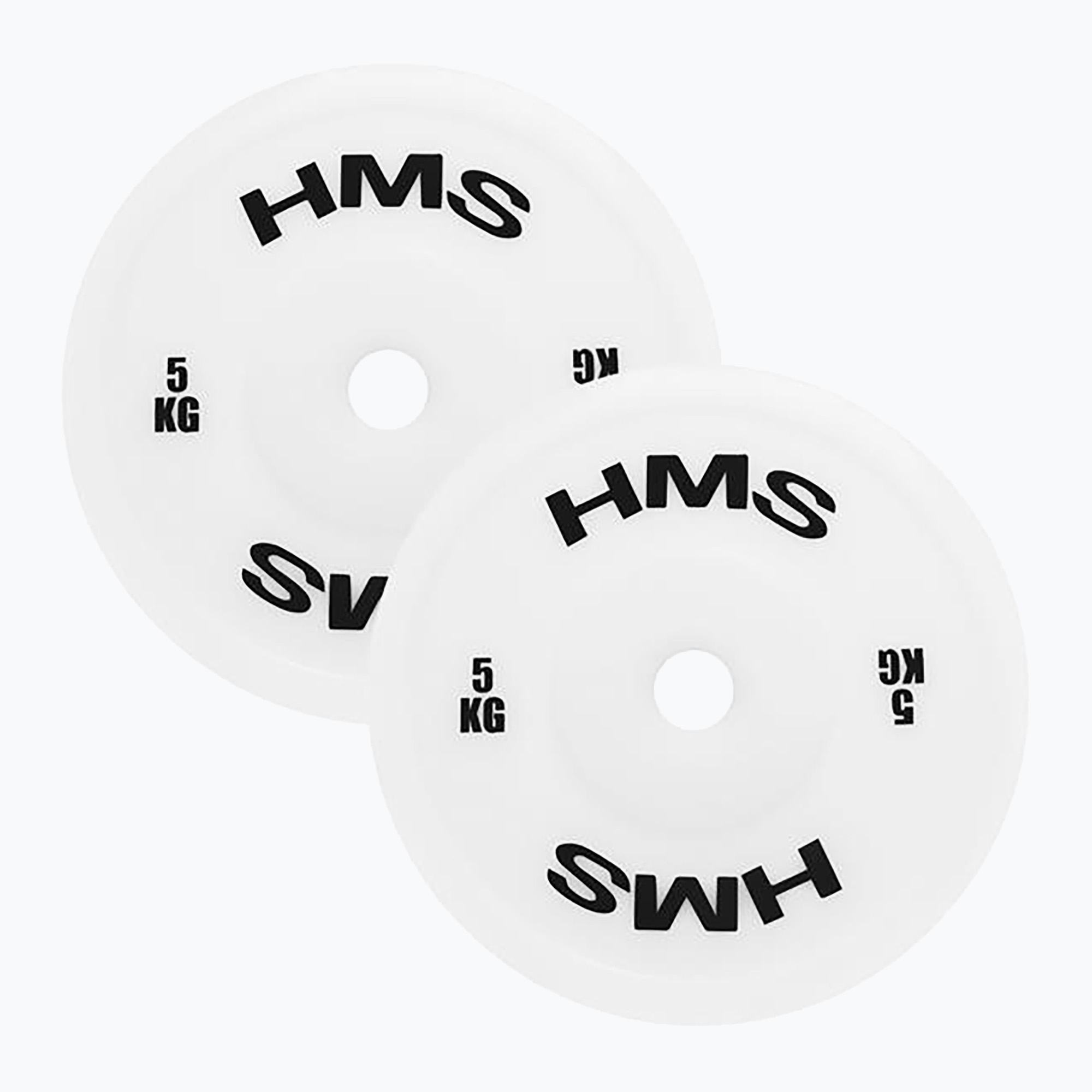 Obciążenie PE olimpijskie HMS TPP05 2 x 5 kg white 
