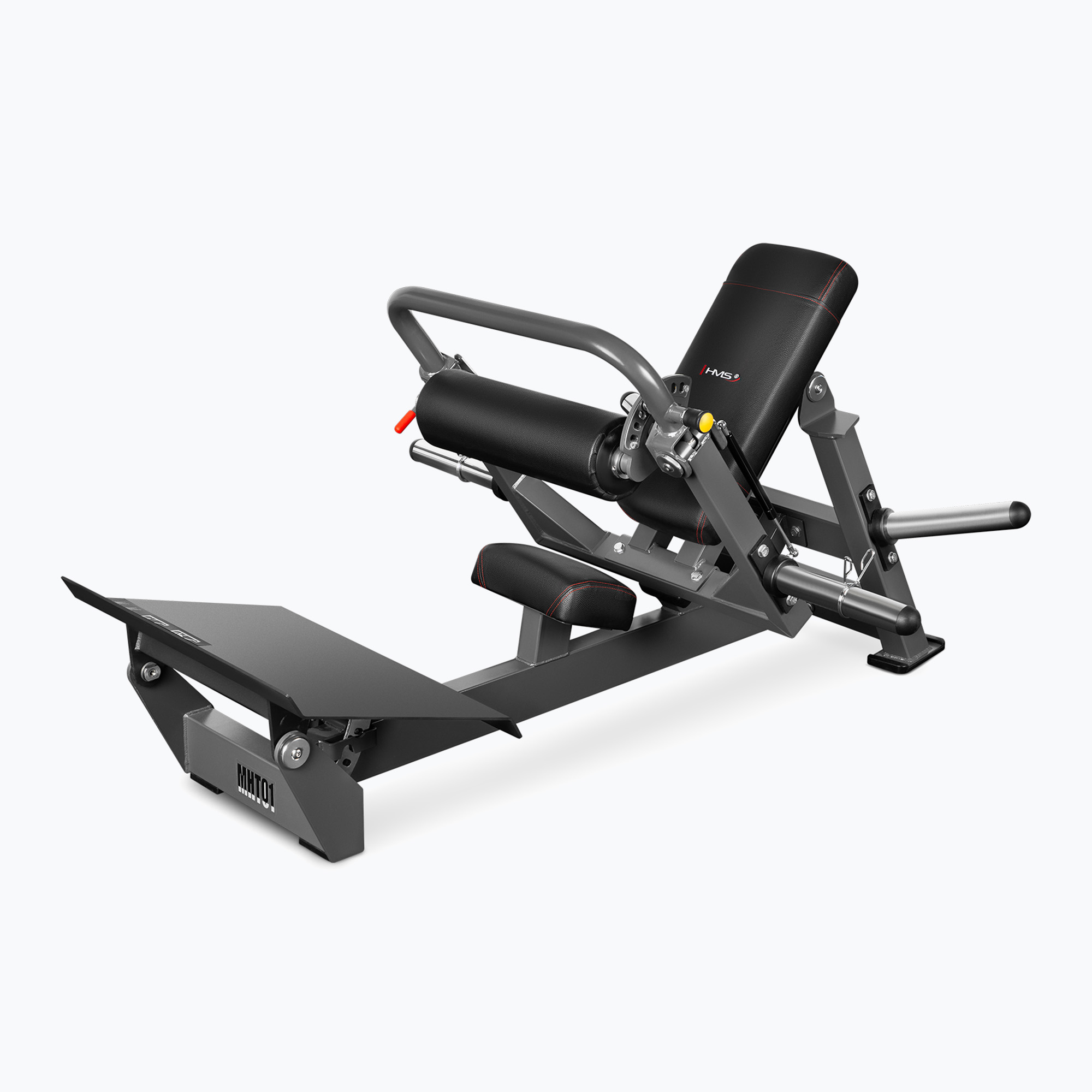 Ławka do ćwiczeń mięśni pośladków HMS Commercial MHT01 Hip Thrust black 