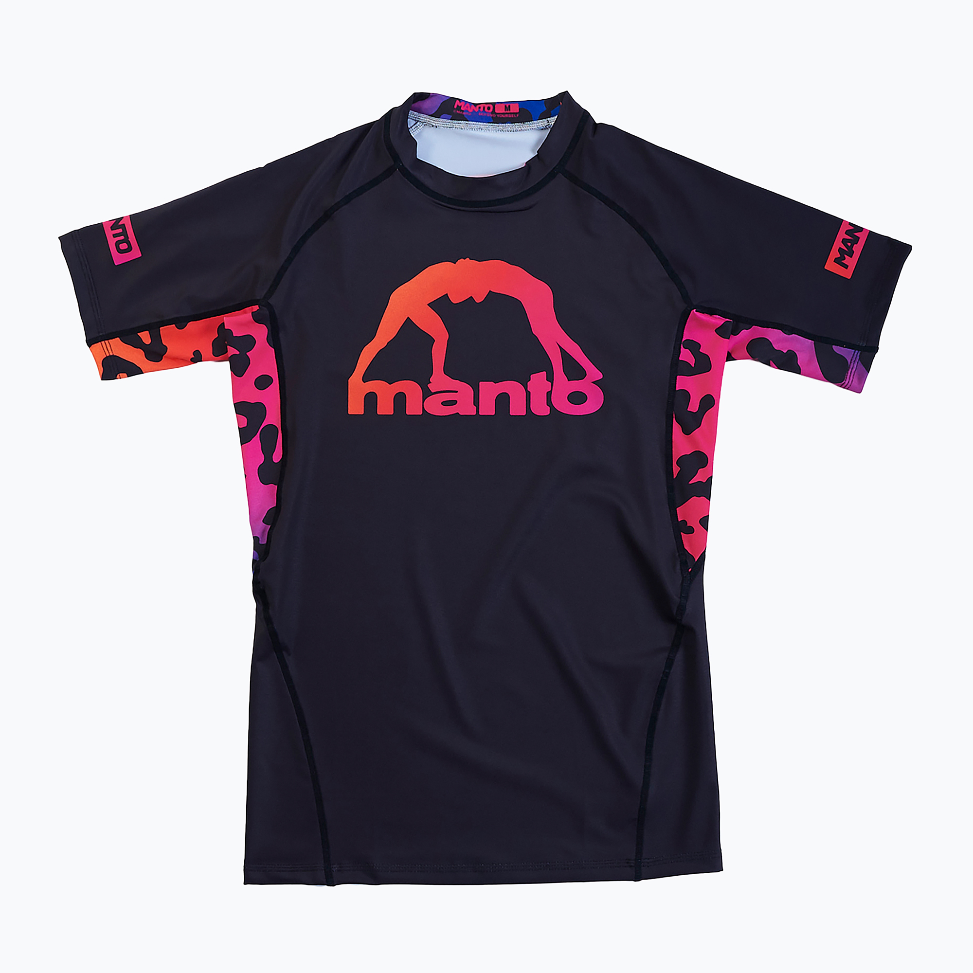 Rashguard męski MANTO Leopard black print | WYSYŁKA W 24H | 30 DNI NA ZWROT