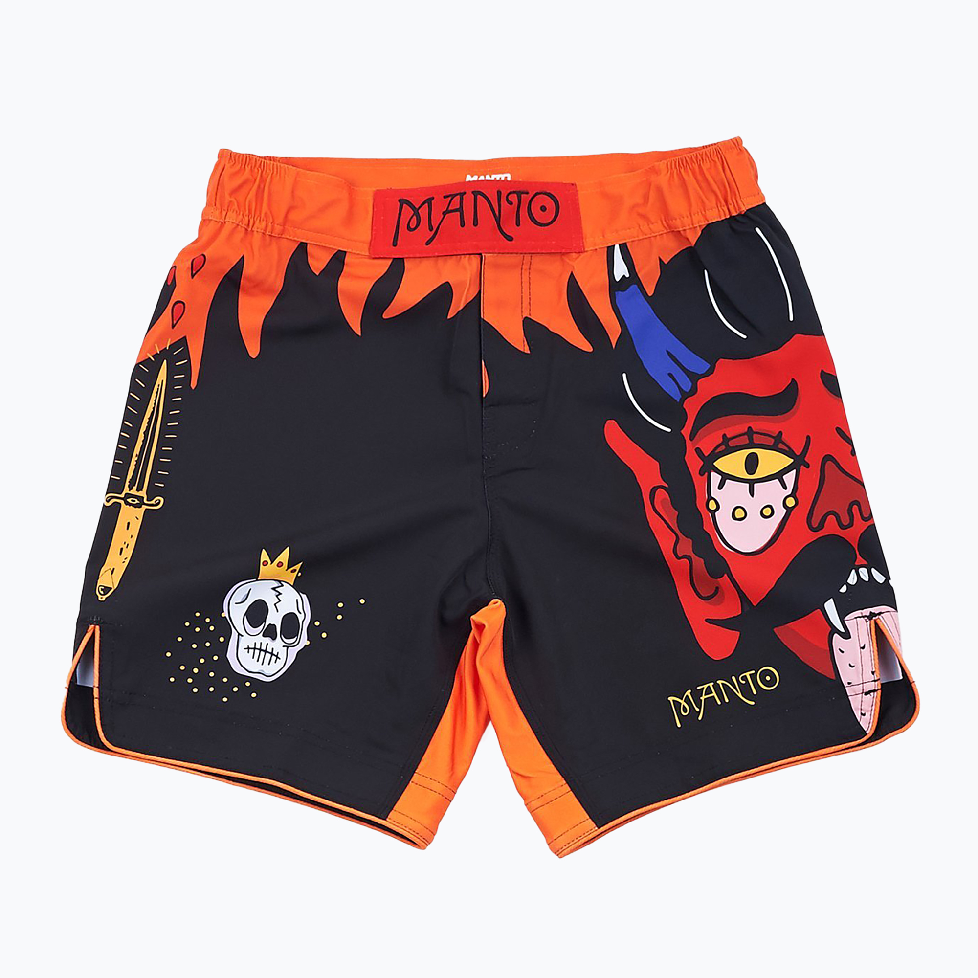 Spodenki treningowe męskie MANTO Diablo multicolor MNS507 | WYSYŁKA W 24H | 30 DNI NA ZWROT