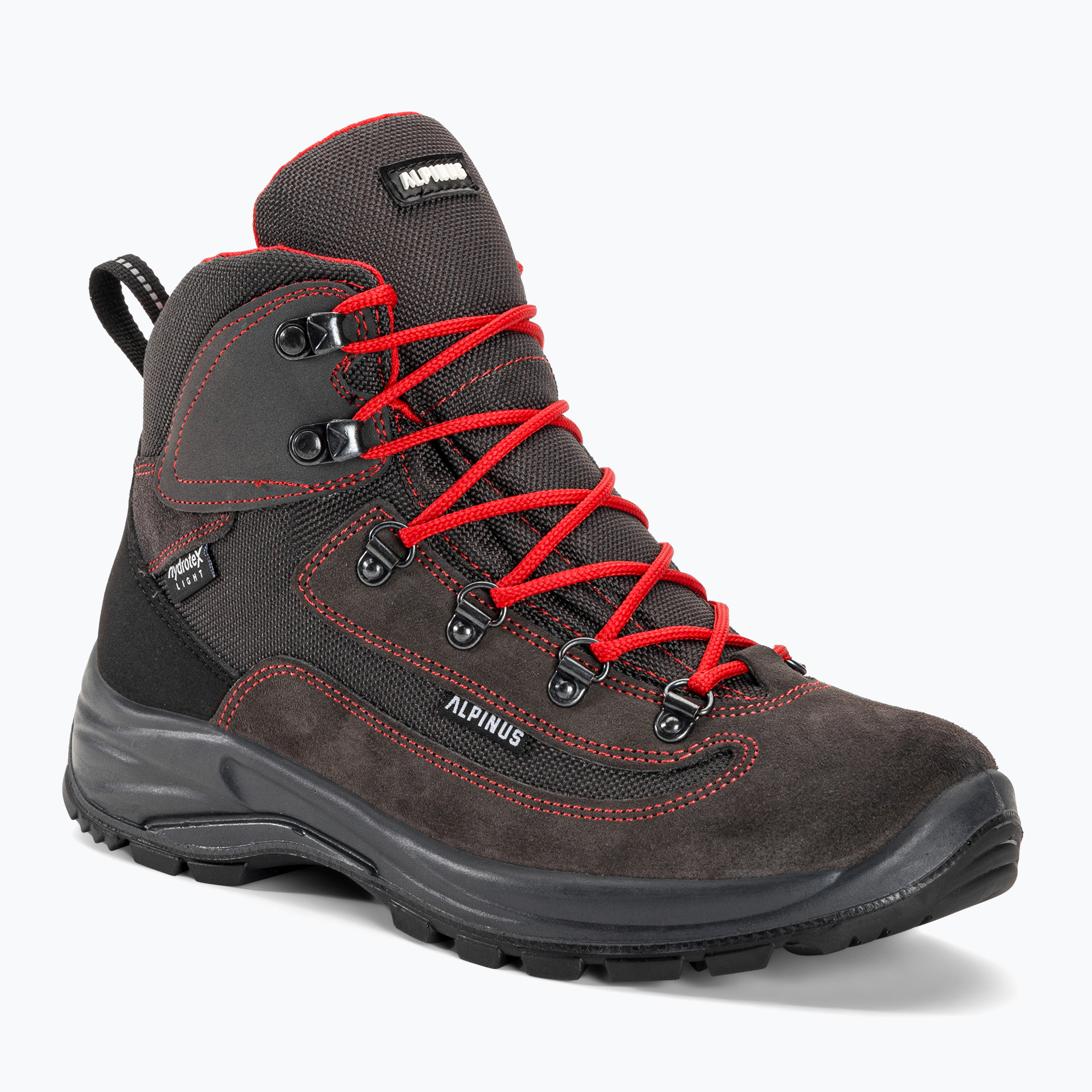 Buty trekkingowe Alpinus Brahmatal High Active grafitowe/czerwone | WYSYŁKA W 24H | 30 DNI NA ZWROT