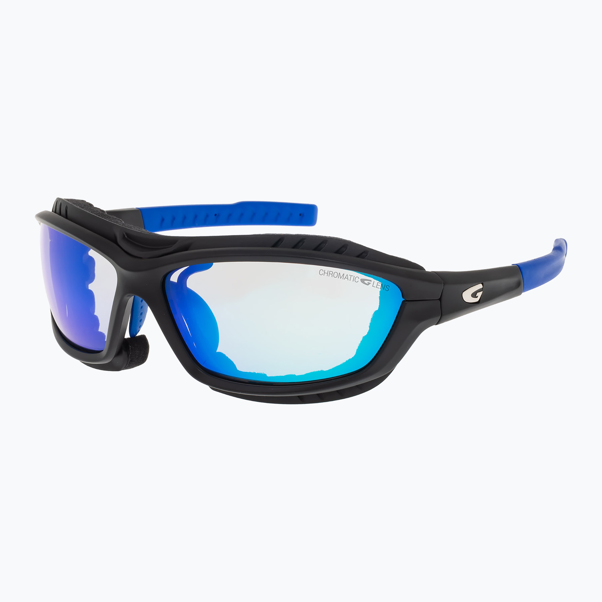 Okulary przeciwsłoneczne GOG Syries C matt black/blue/polychromatic blue | WYSYŁKA W 24H | 30 DNI NA ZWROT
