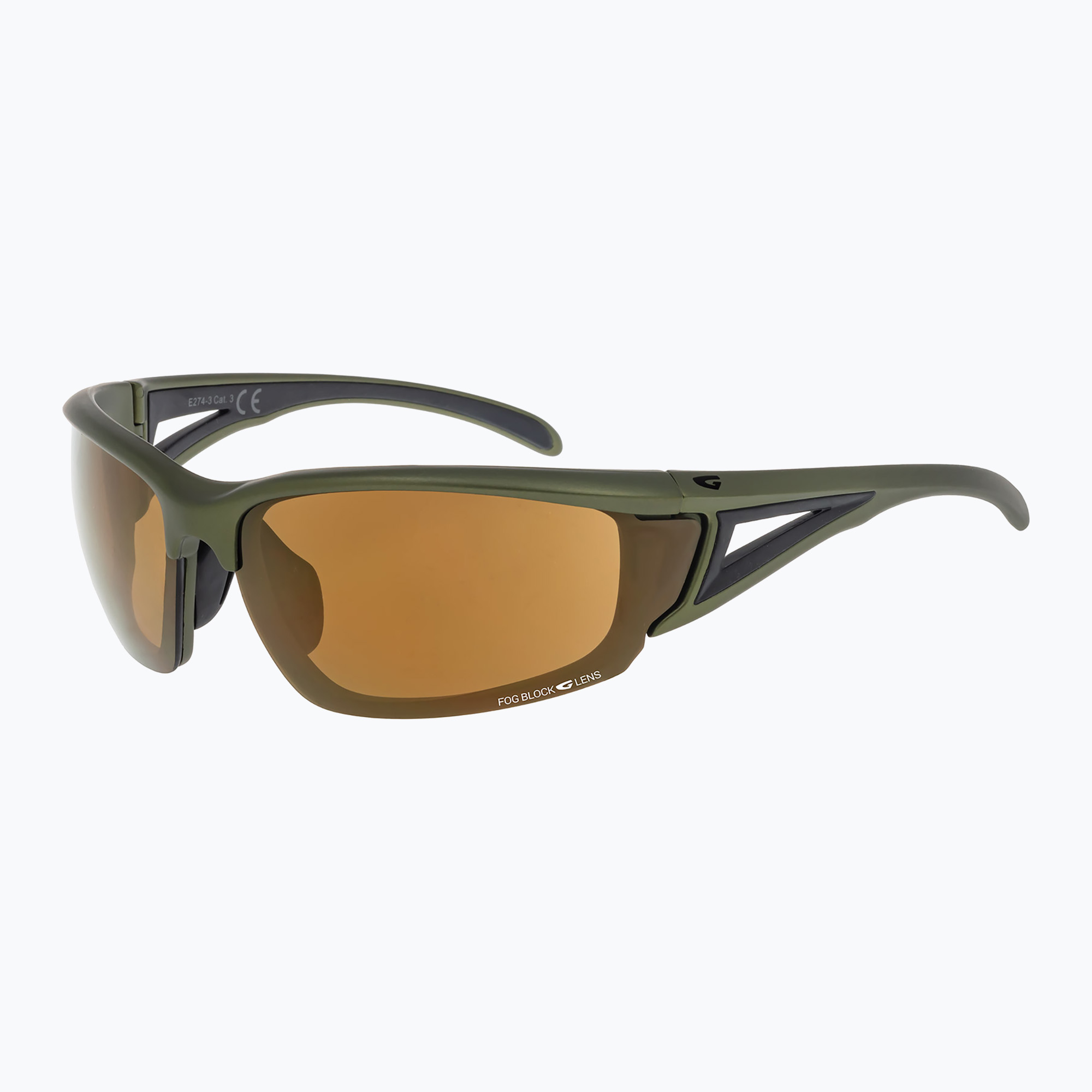 Okulary przeciwsłoneczne GOG Lynx matt dark green/black/gold mirror | WYSYŁKA W 24H | 30 DNI NA ZWROT
