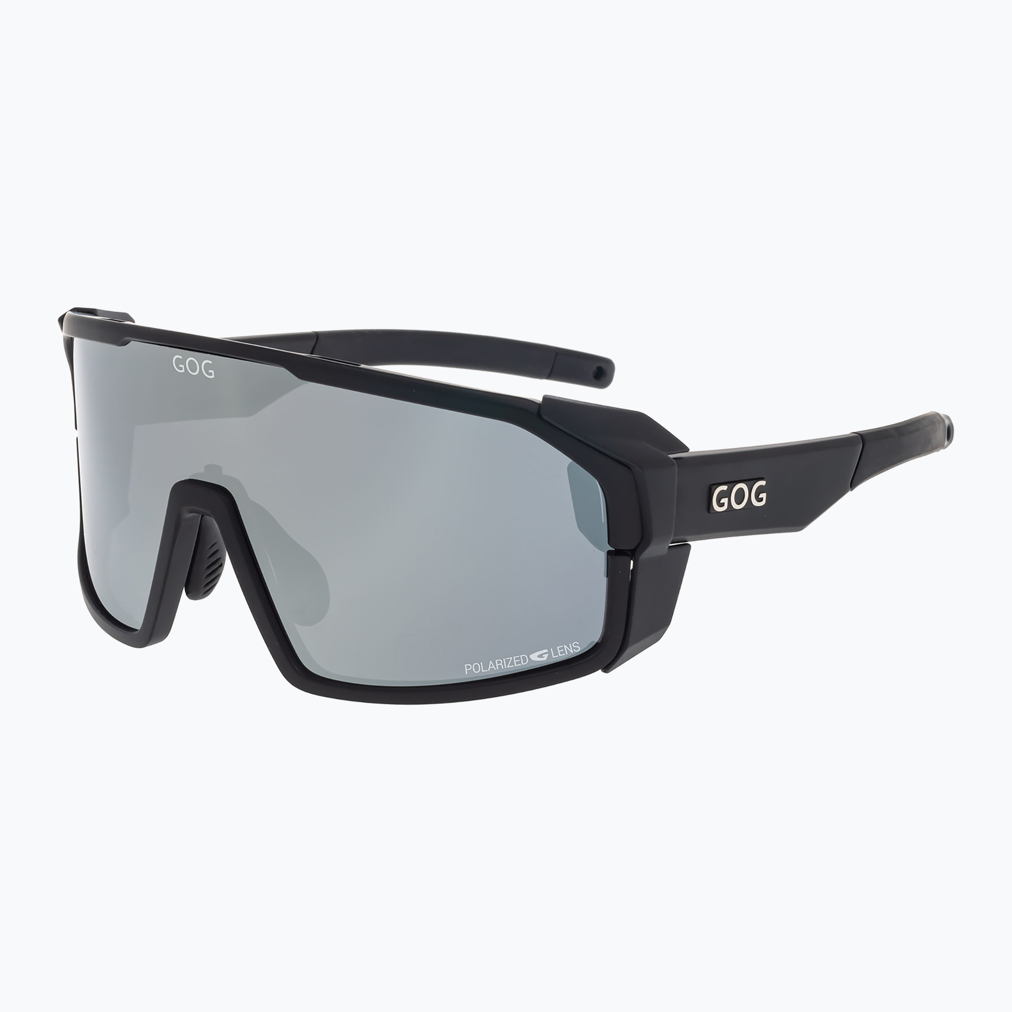 Okulary przeciwsłoneczne GOG Annapurna matt black/silver mirror | WYSYŁKA W 24H | 30 DNI NA ZWROT