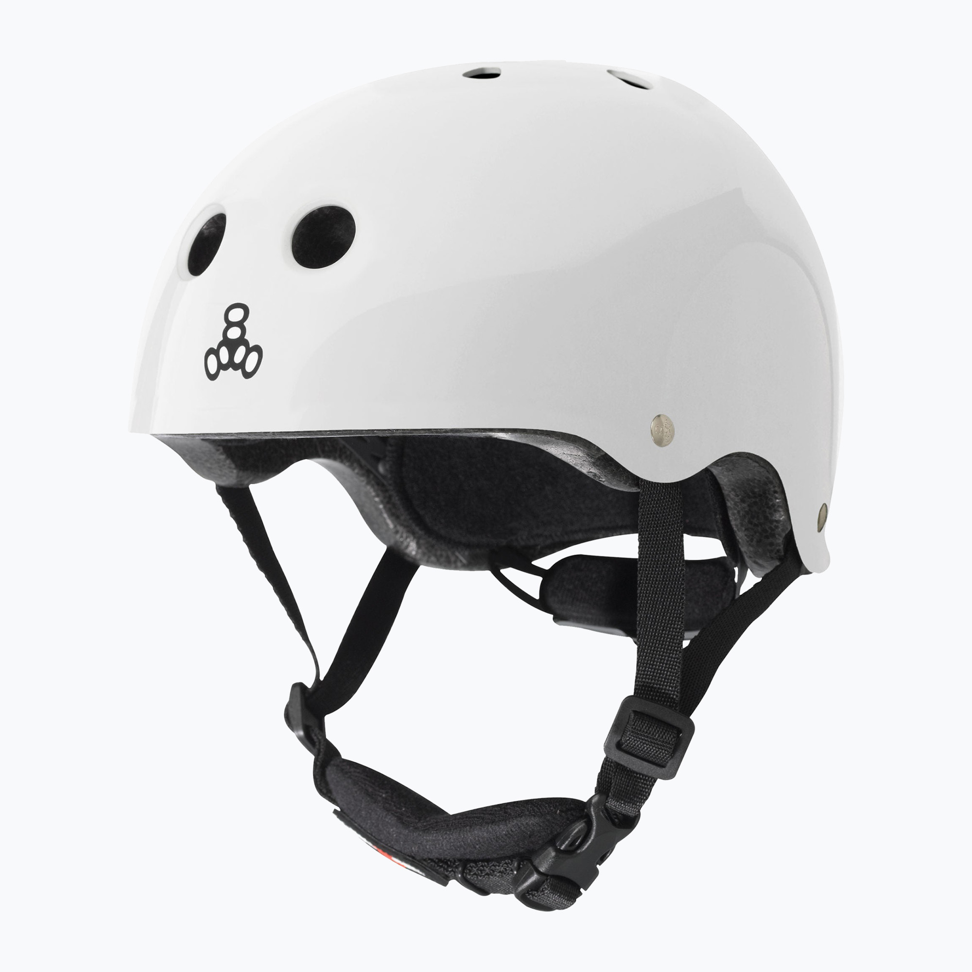 Kask dziecięcy Triple Eight Lil 8 Youth white glossy 