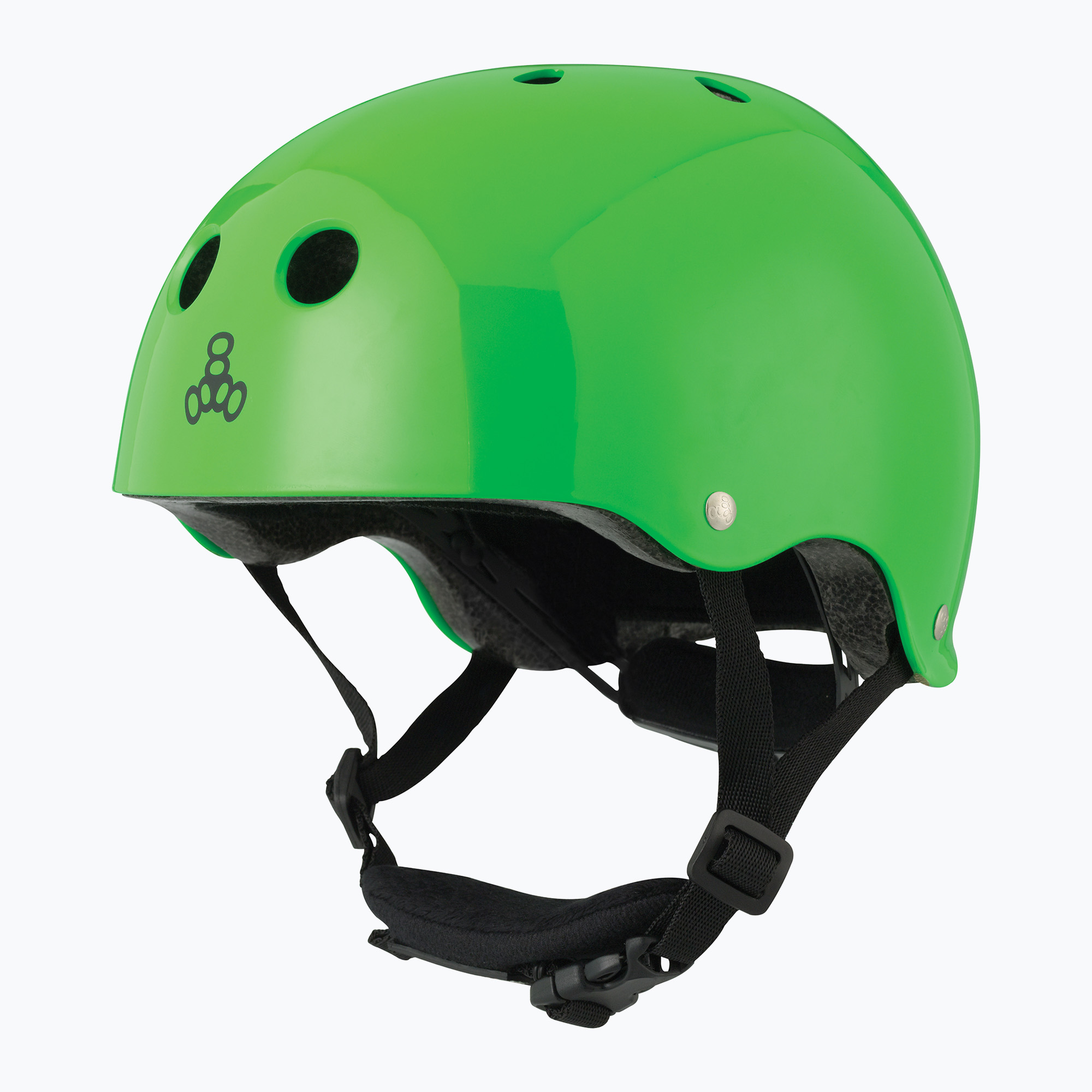 Kask dziecięcy Triple Eight Lil 8 Youth neon green glossy 